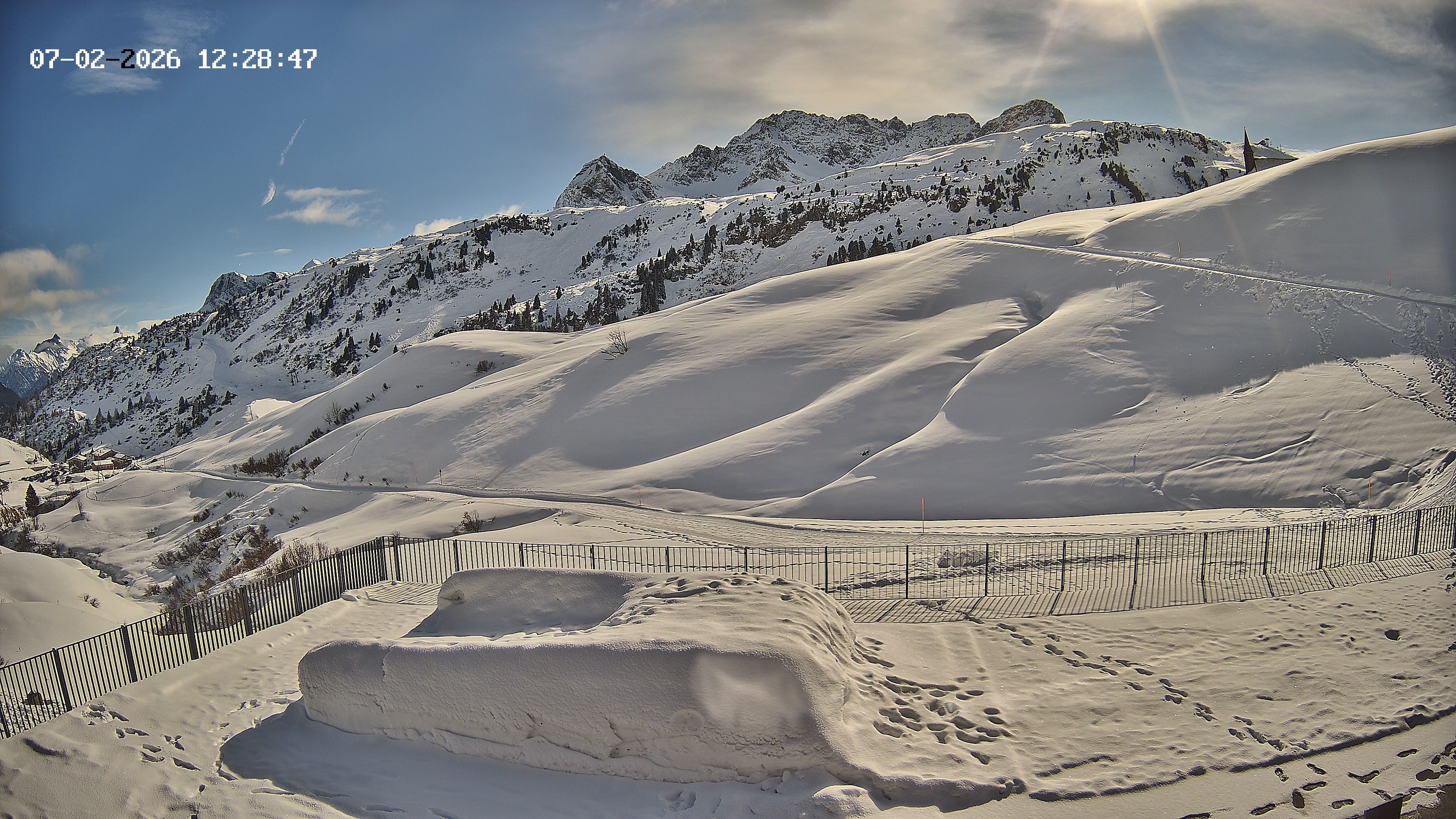 Archiv Foto Webcam Hotel Adler in Warth