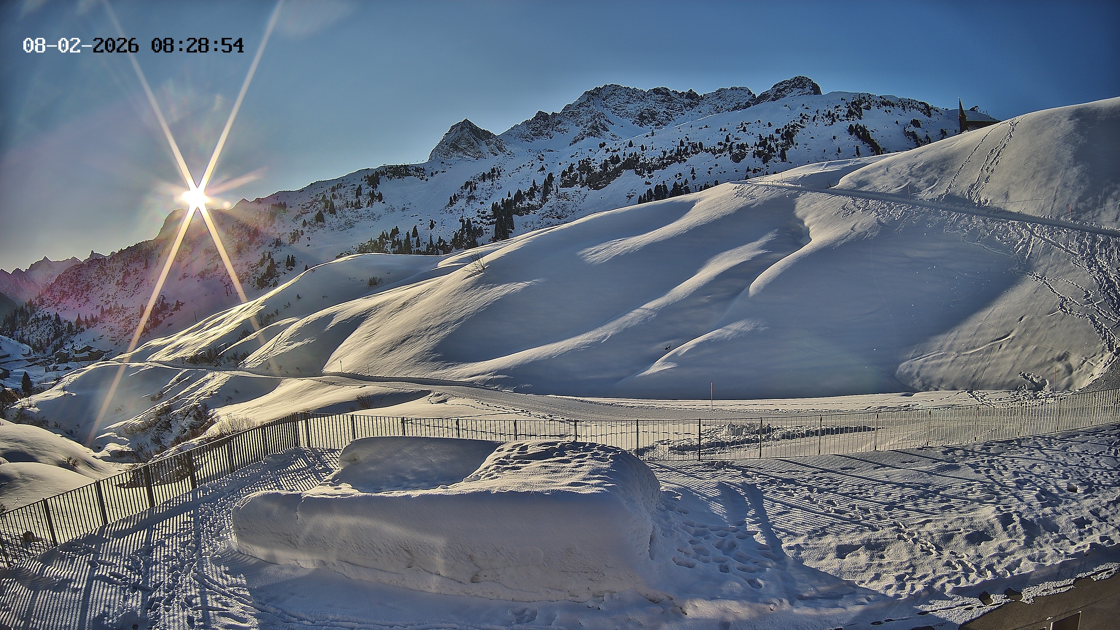 Archiv Foto Webcam Hotel Adler in Warth