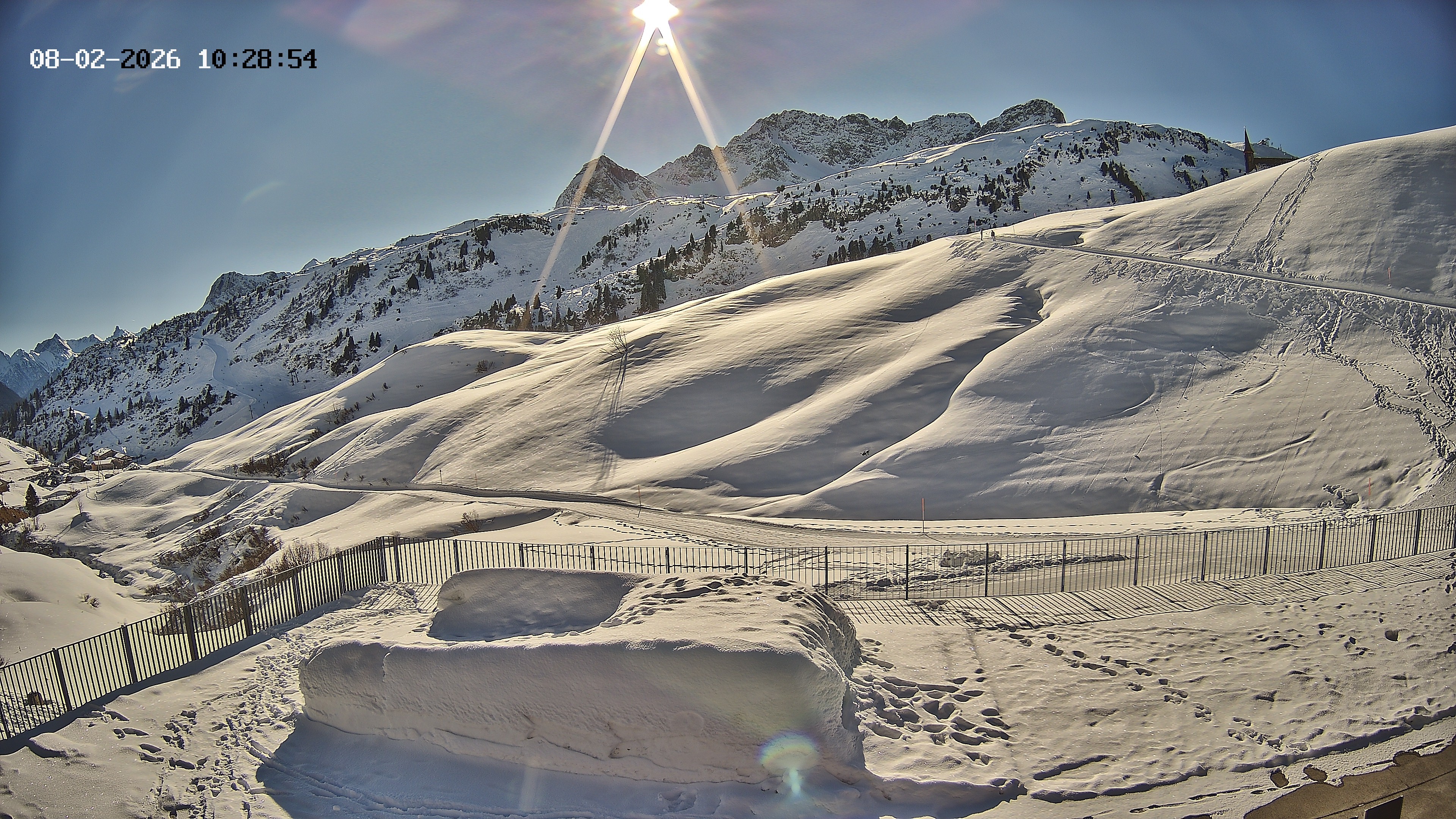 Archiv Foto Webcam Hotel Adler in Warth