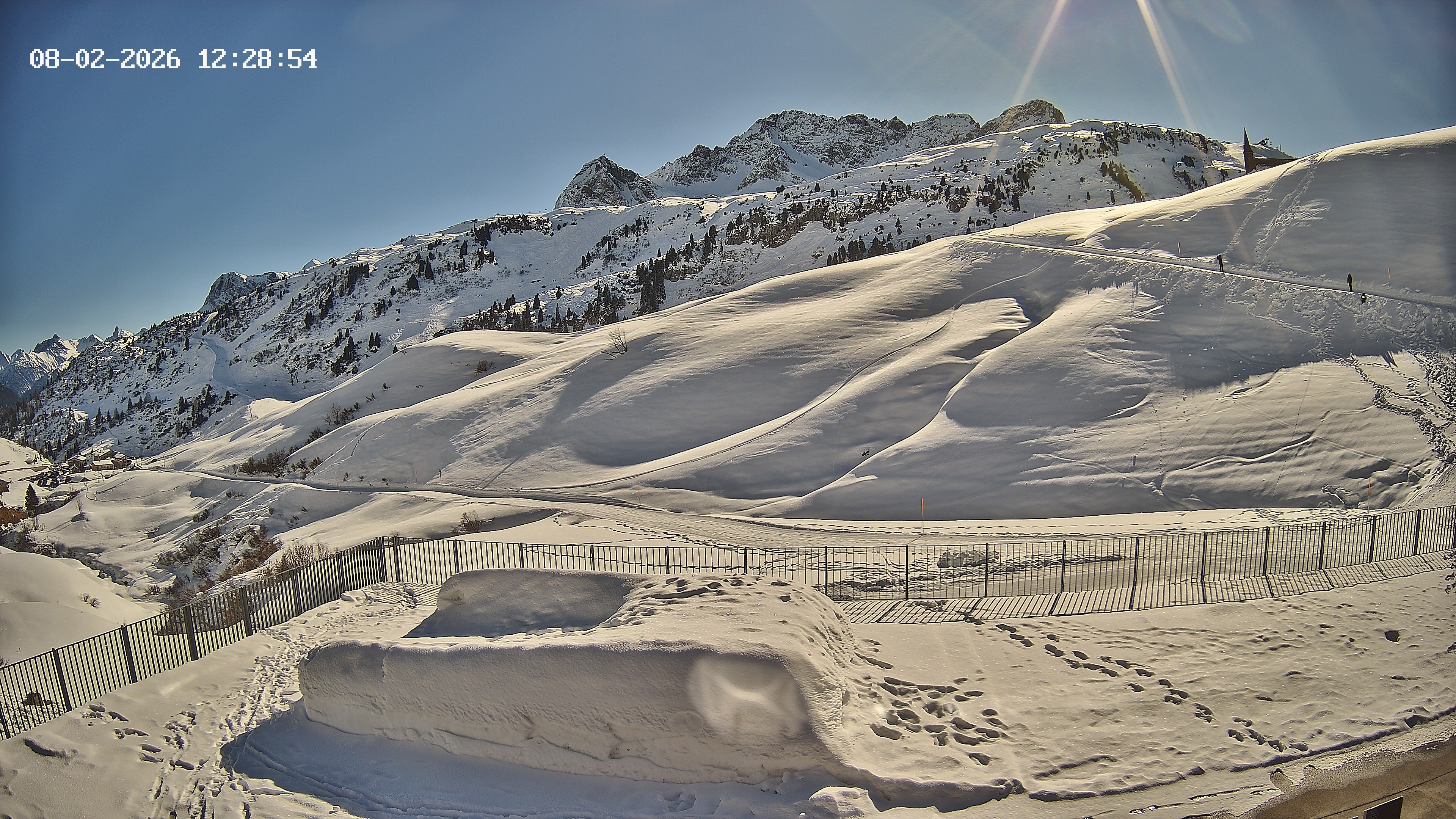 Archiv Foto Webcam Hotel Adler in Warth