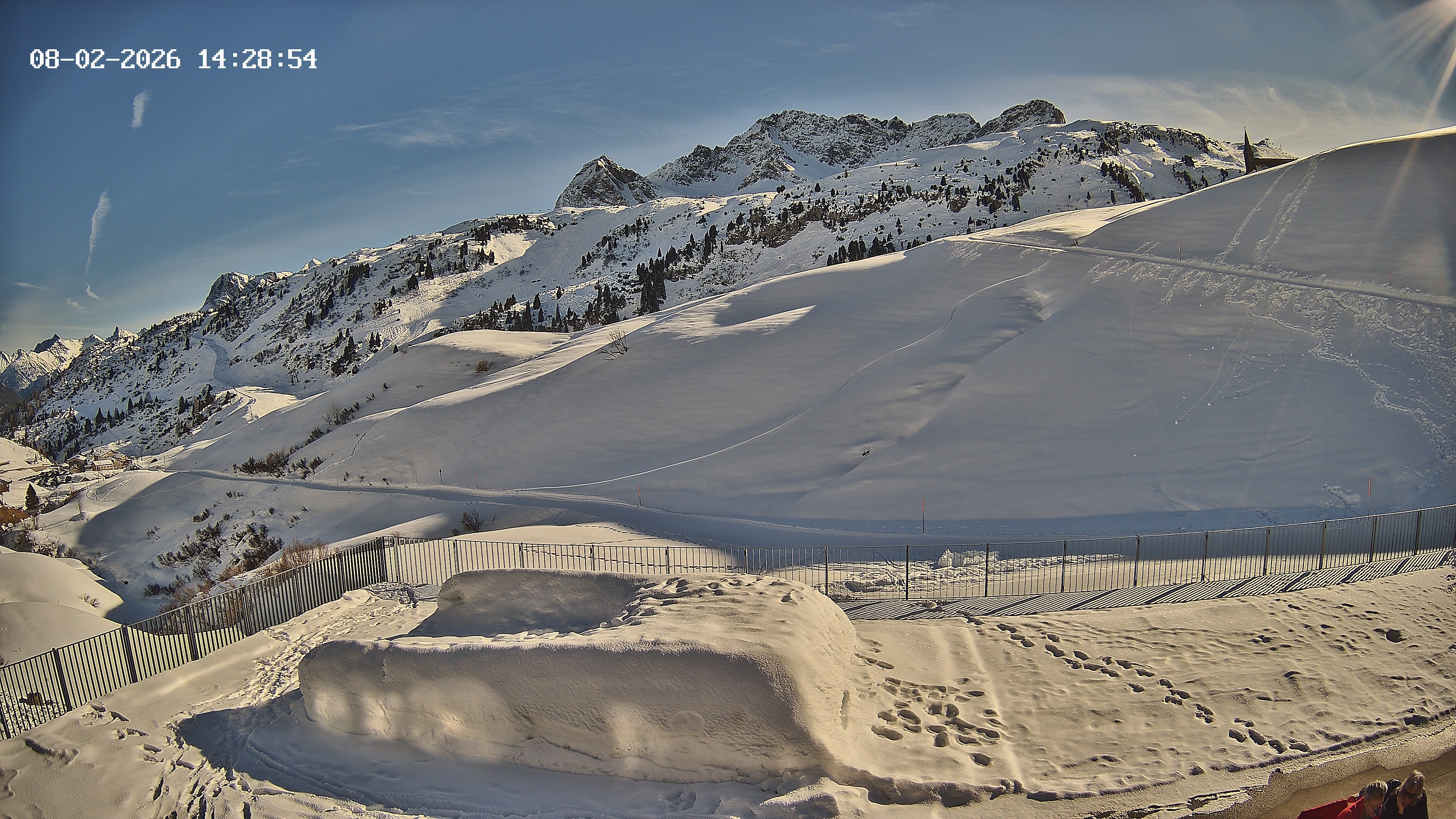 Archiv Foto Webcam Hotel Adler in Warth