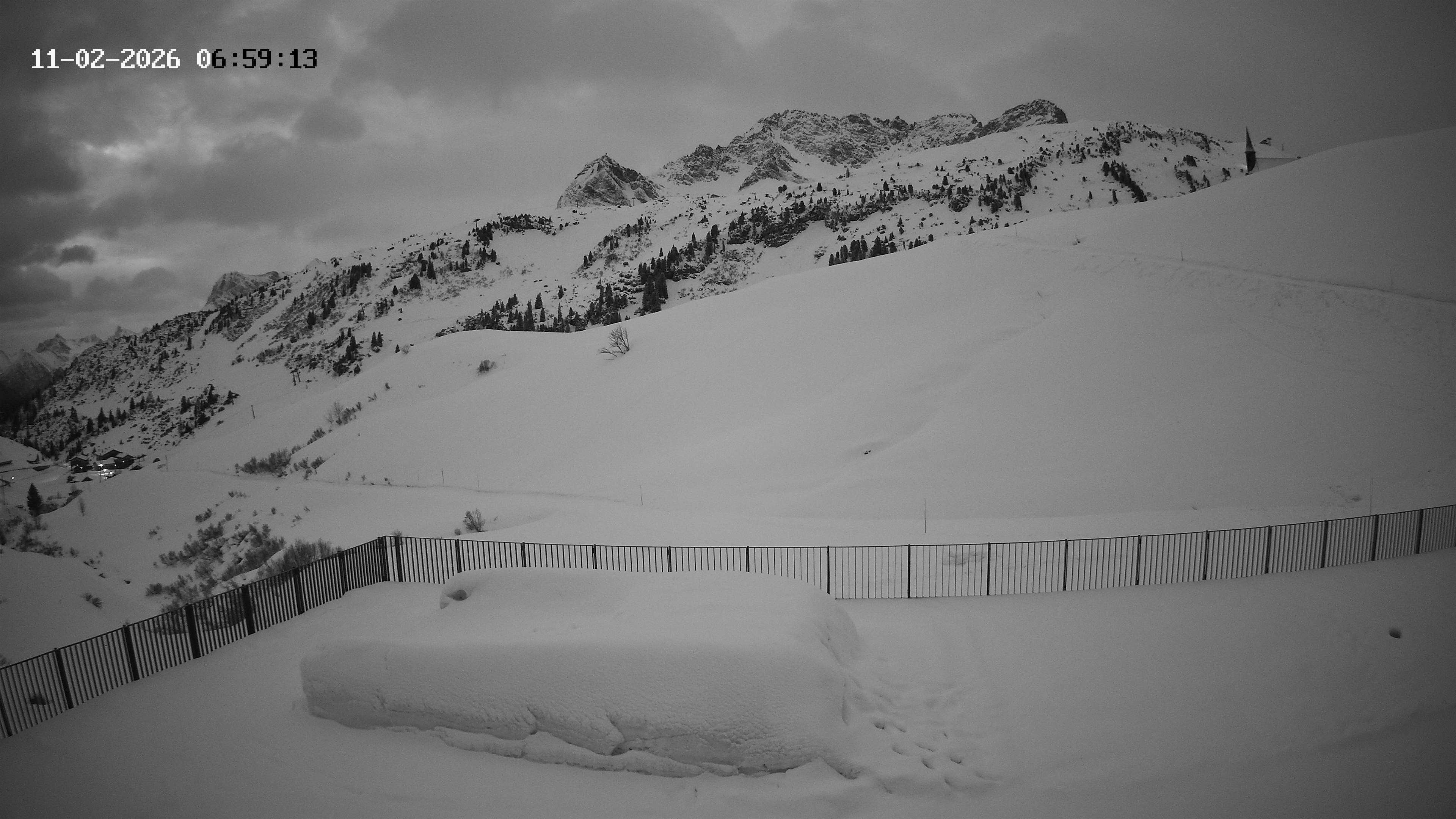 Archived image Webcam Hotel Adler at Warth