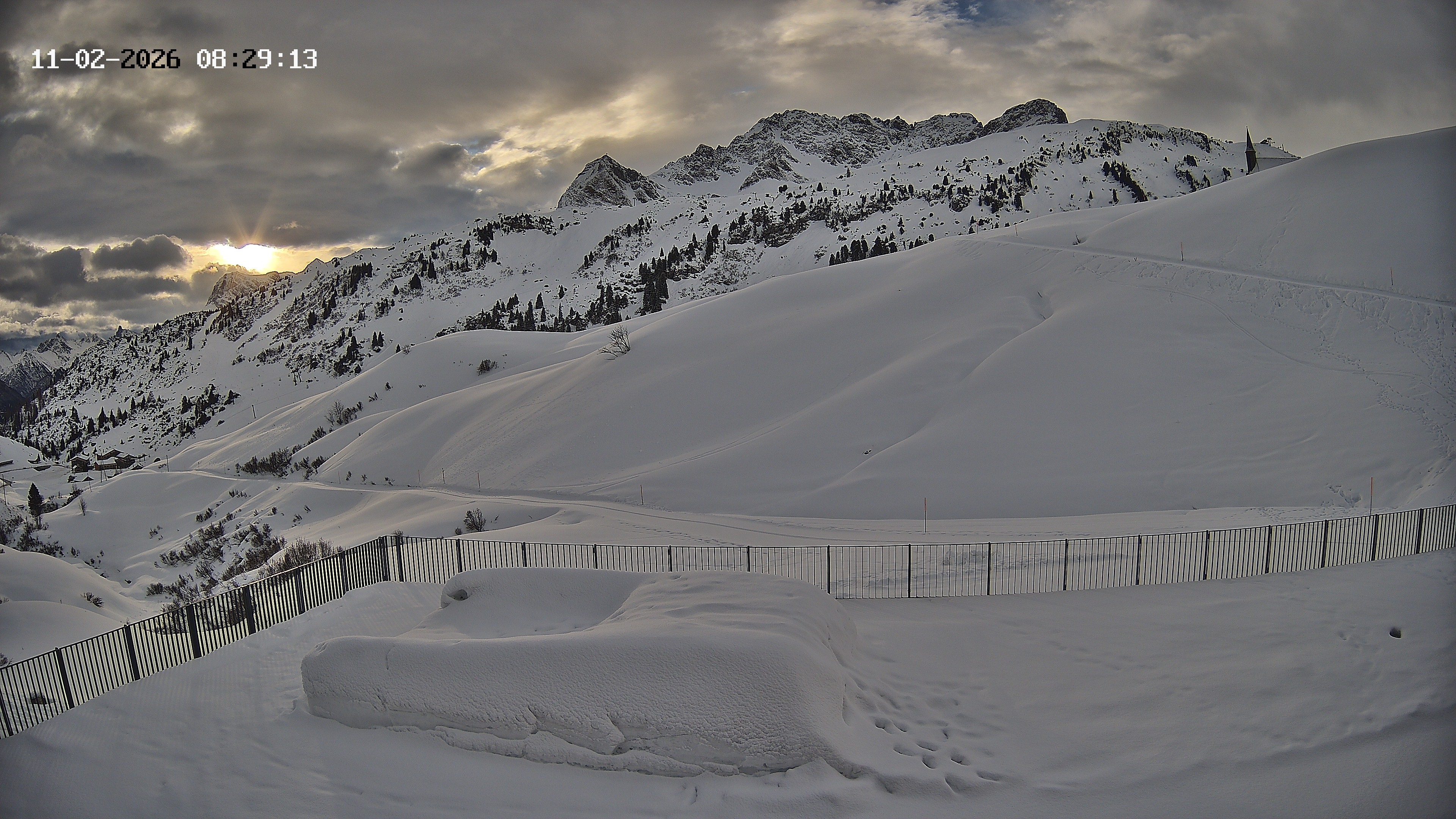 Archived image Webcam Hotel Adler at Warth