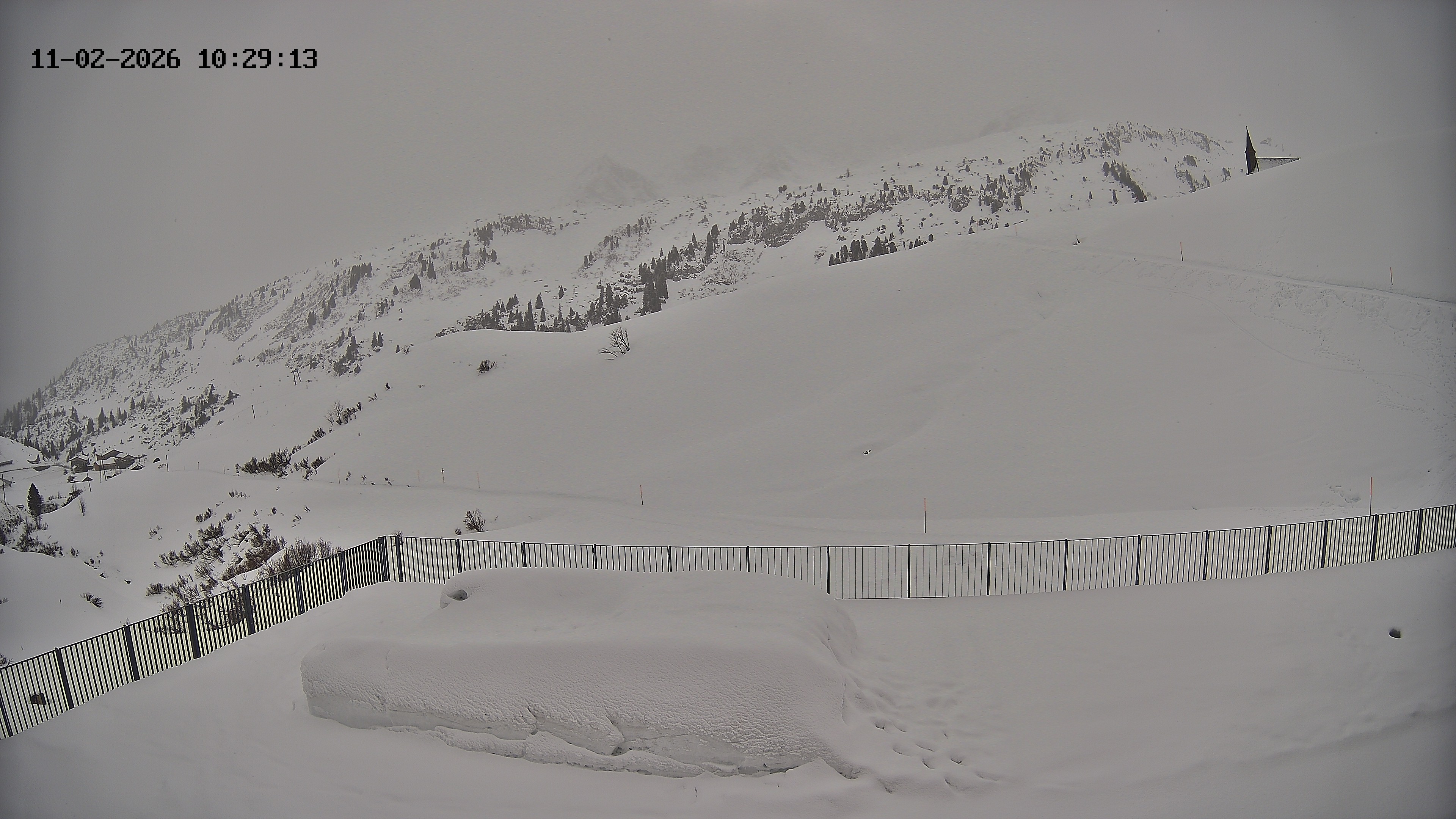 Archived image Webcam Hotel Adler at Warth