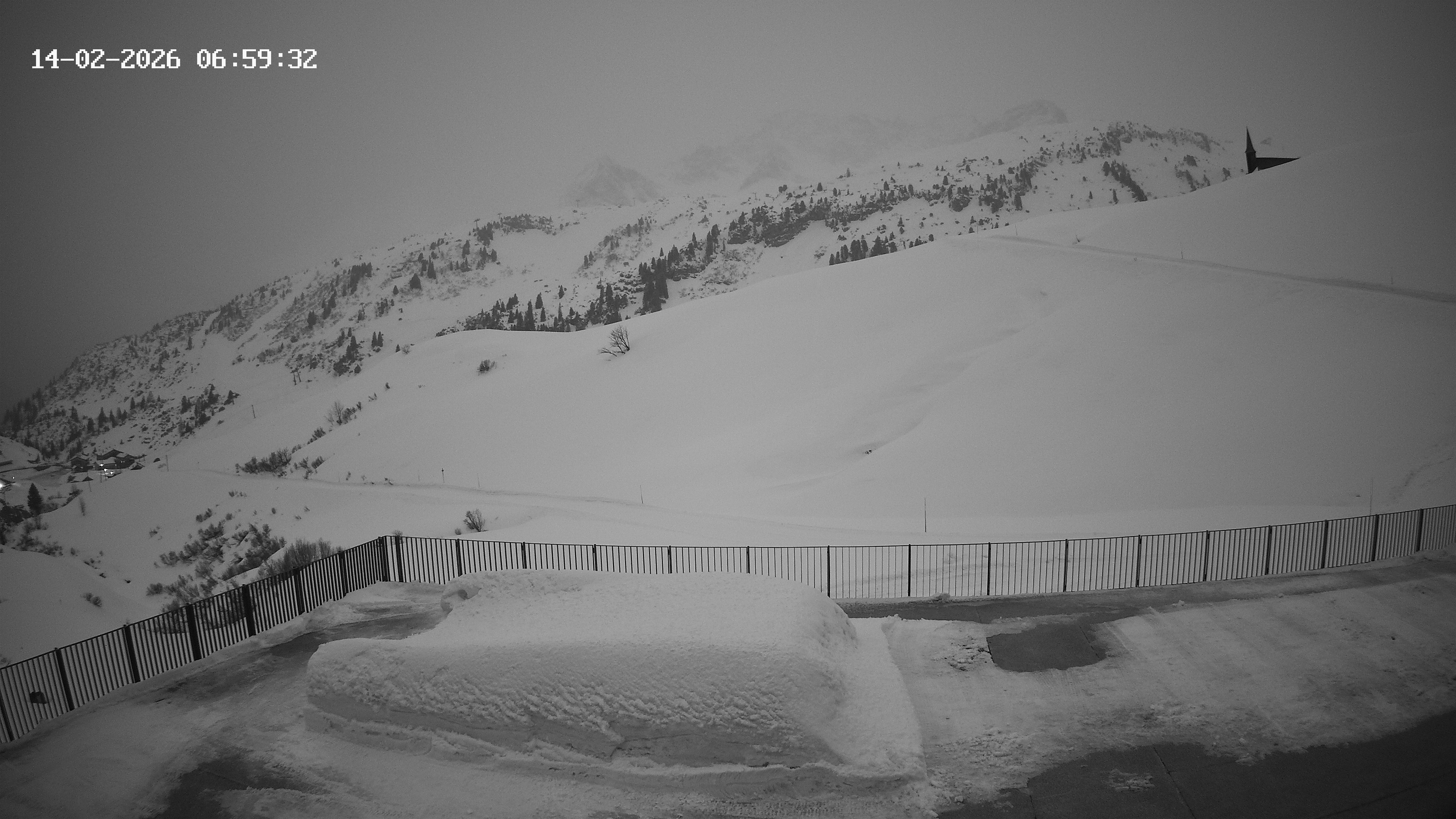 Archived image Webcam Hotel Adler at Warth