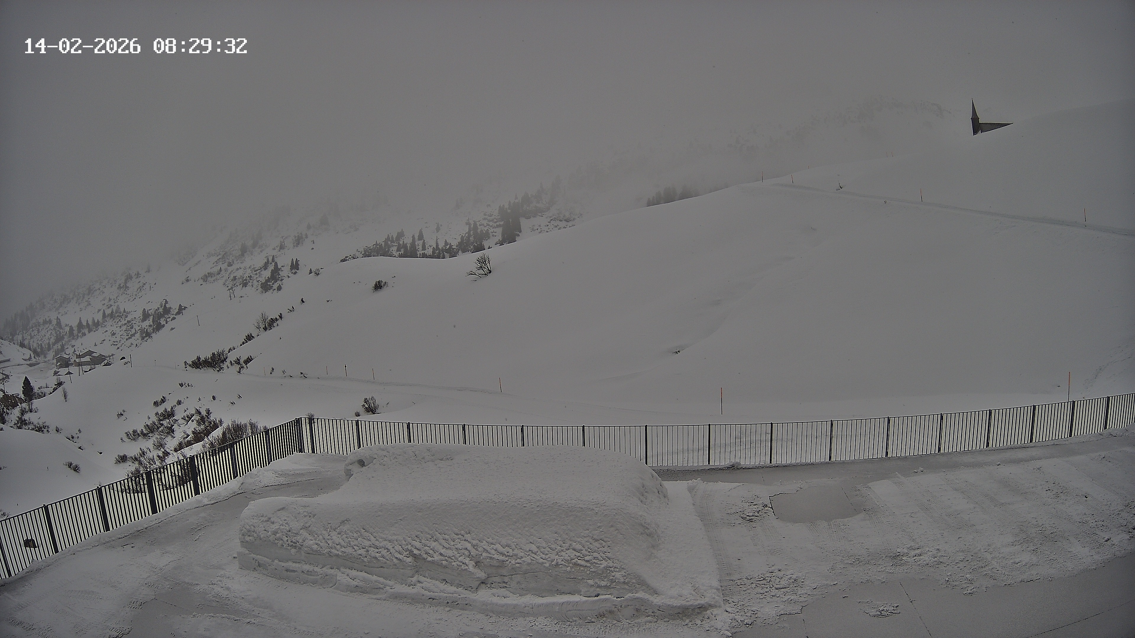 Archived image Webcam Hotel Adler at Warth