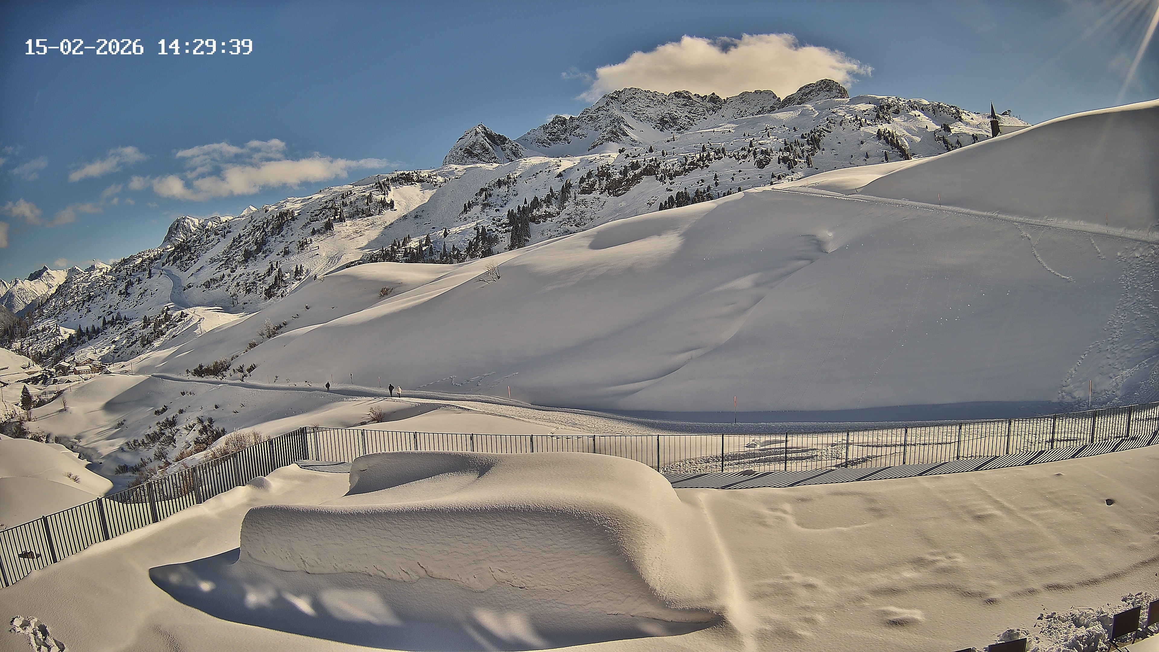 Archiv Foto Webcam Hotel Adler in Warth