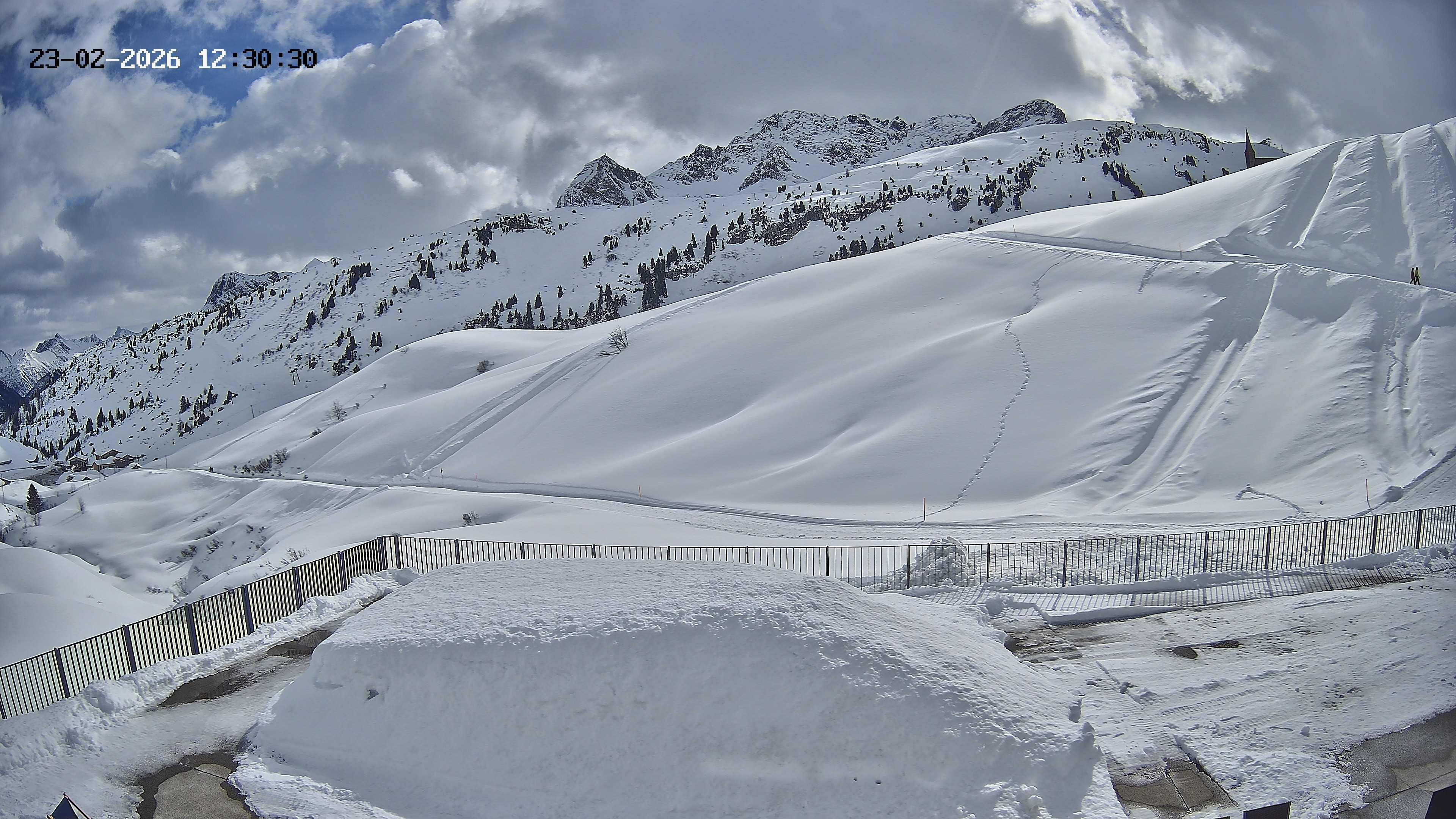 Archiv Foto Webcam Hotel Adler in Warth