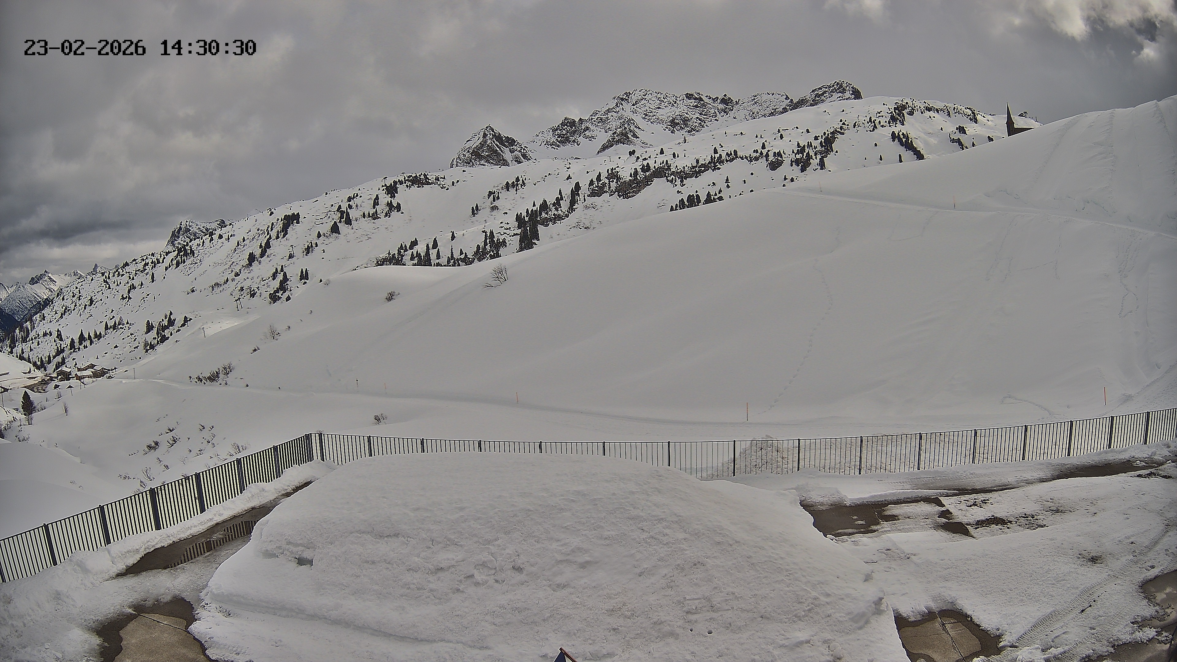 Archiv Foto Webcam Hotel Adler in Warth