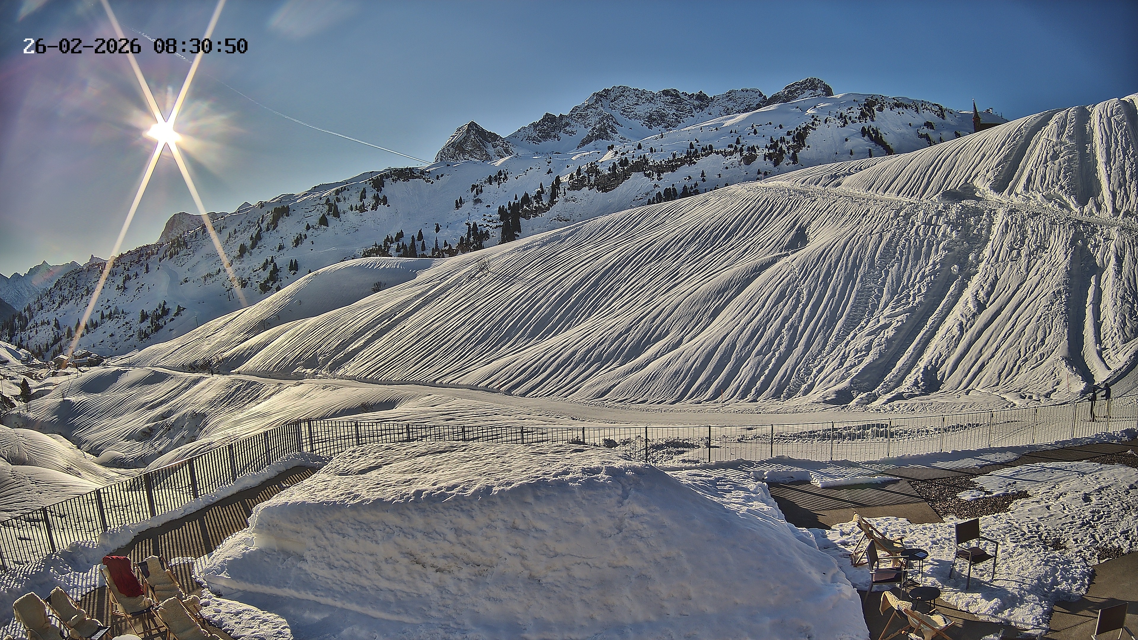 Archived image Webcam Hotel Adler at Warth