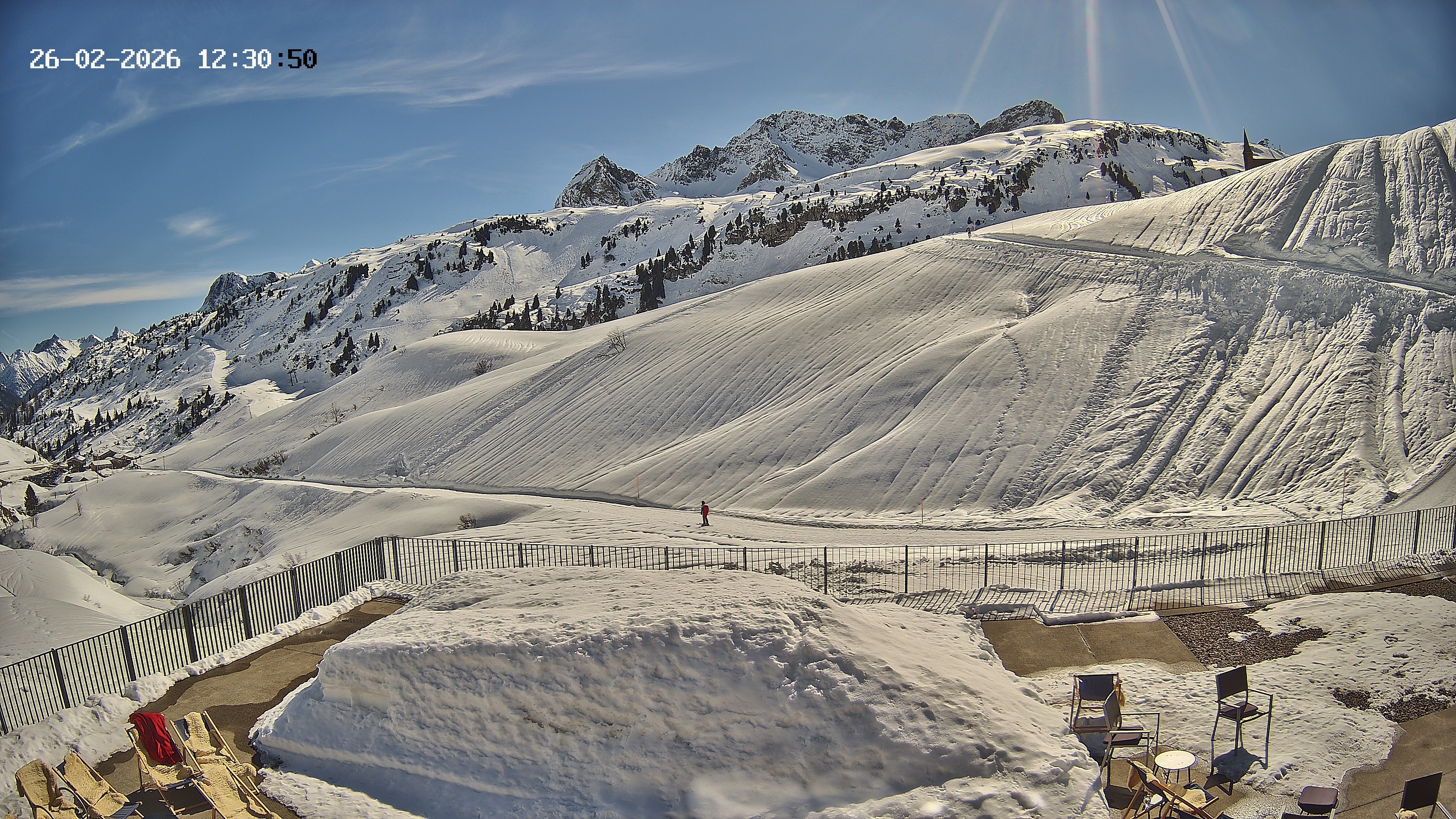 Archived image Webcam Hotel Adler at Warth