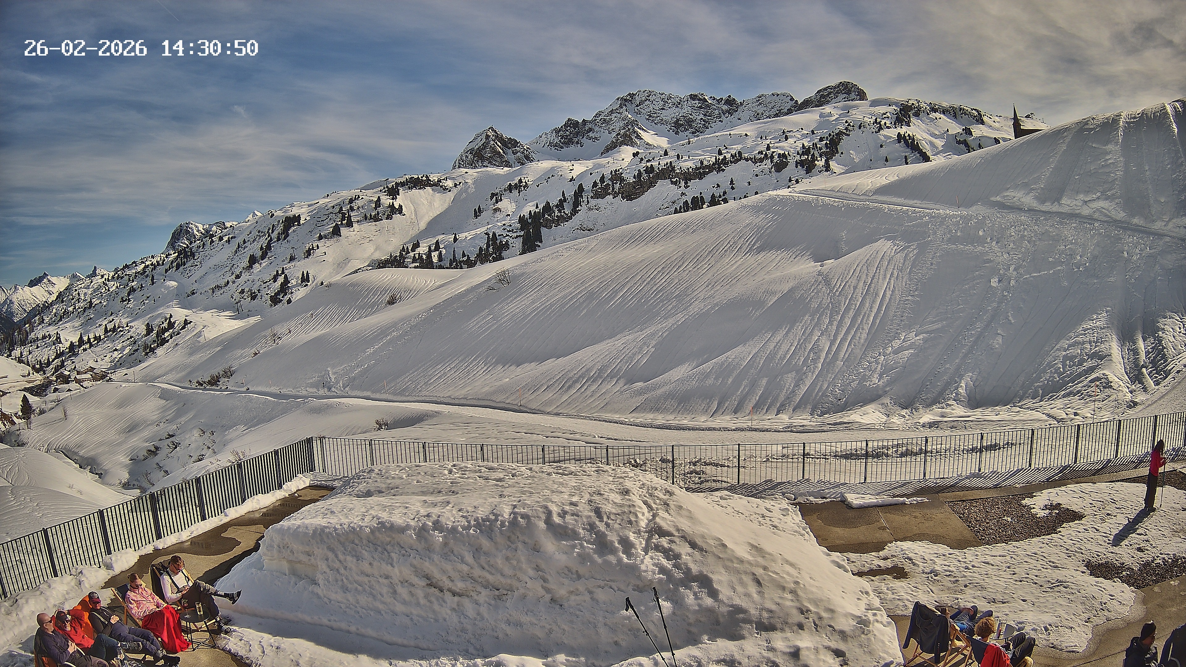 Archived image Webcam Hotel Adler at Warth