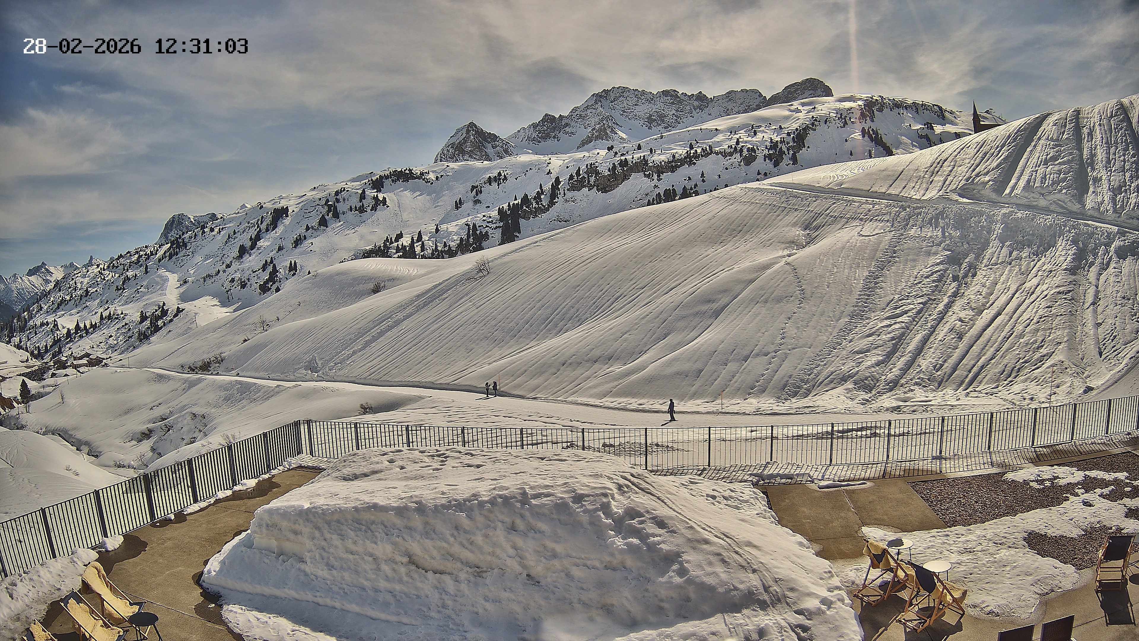 Archived image Webcam Hotel Adler at Warth