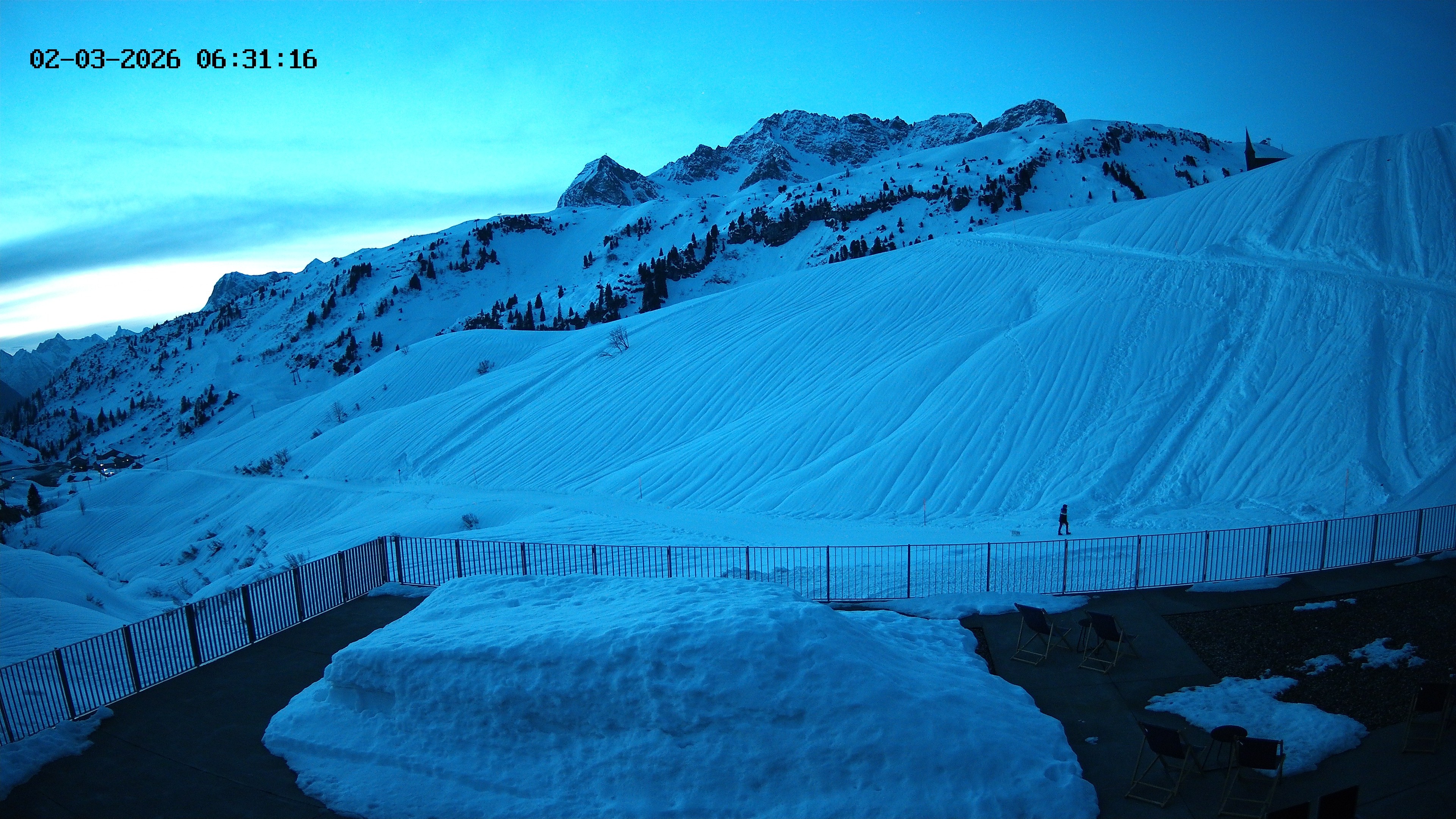 Archived image Webcam Hotel Adler at Warth