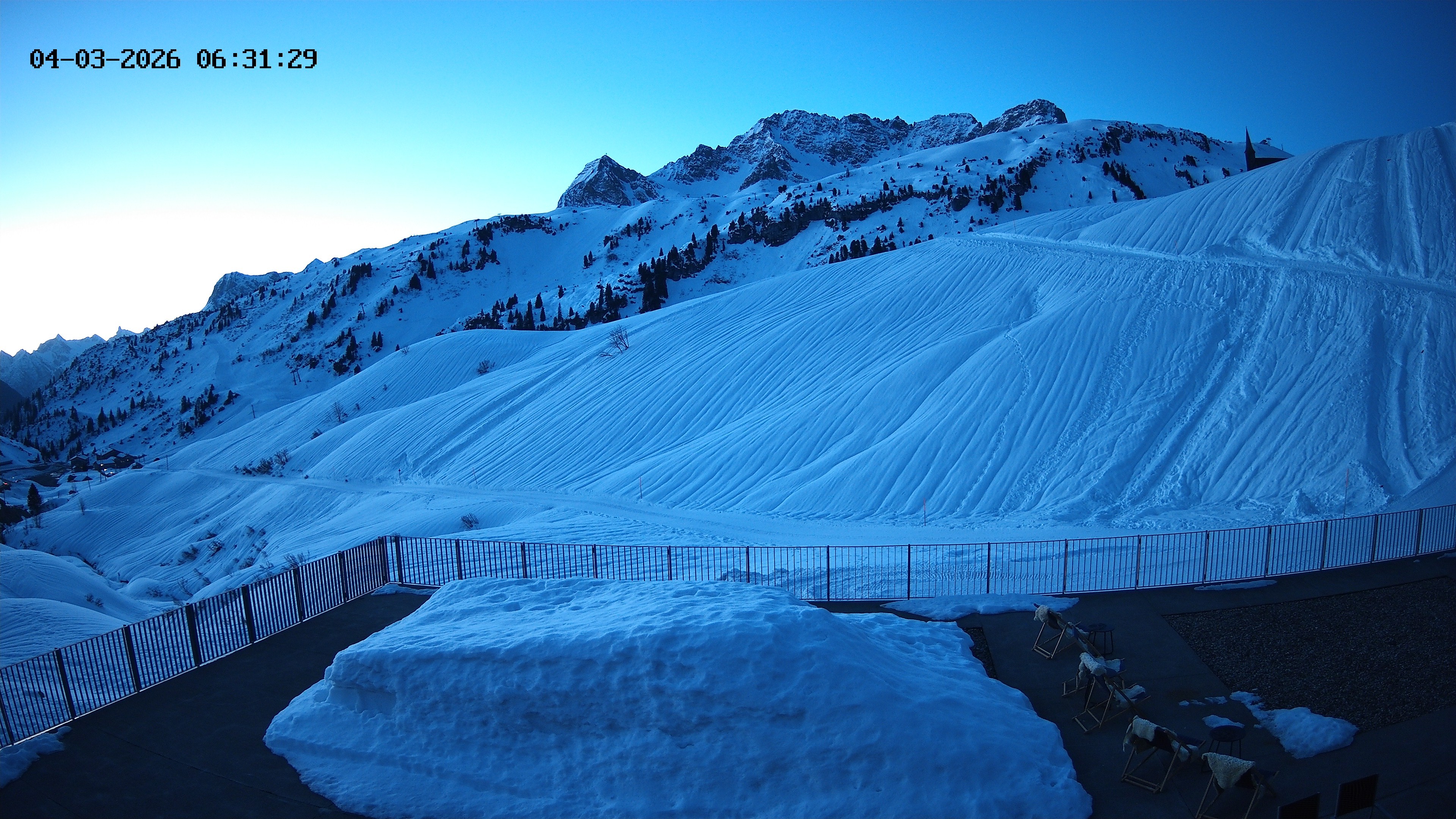 Archiv Foto Webcam Hotel Adler in Warth