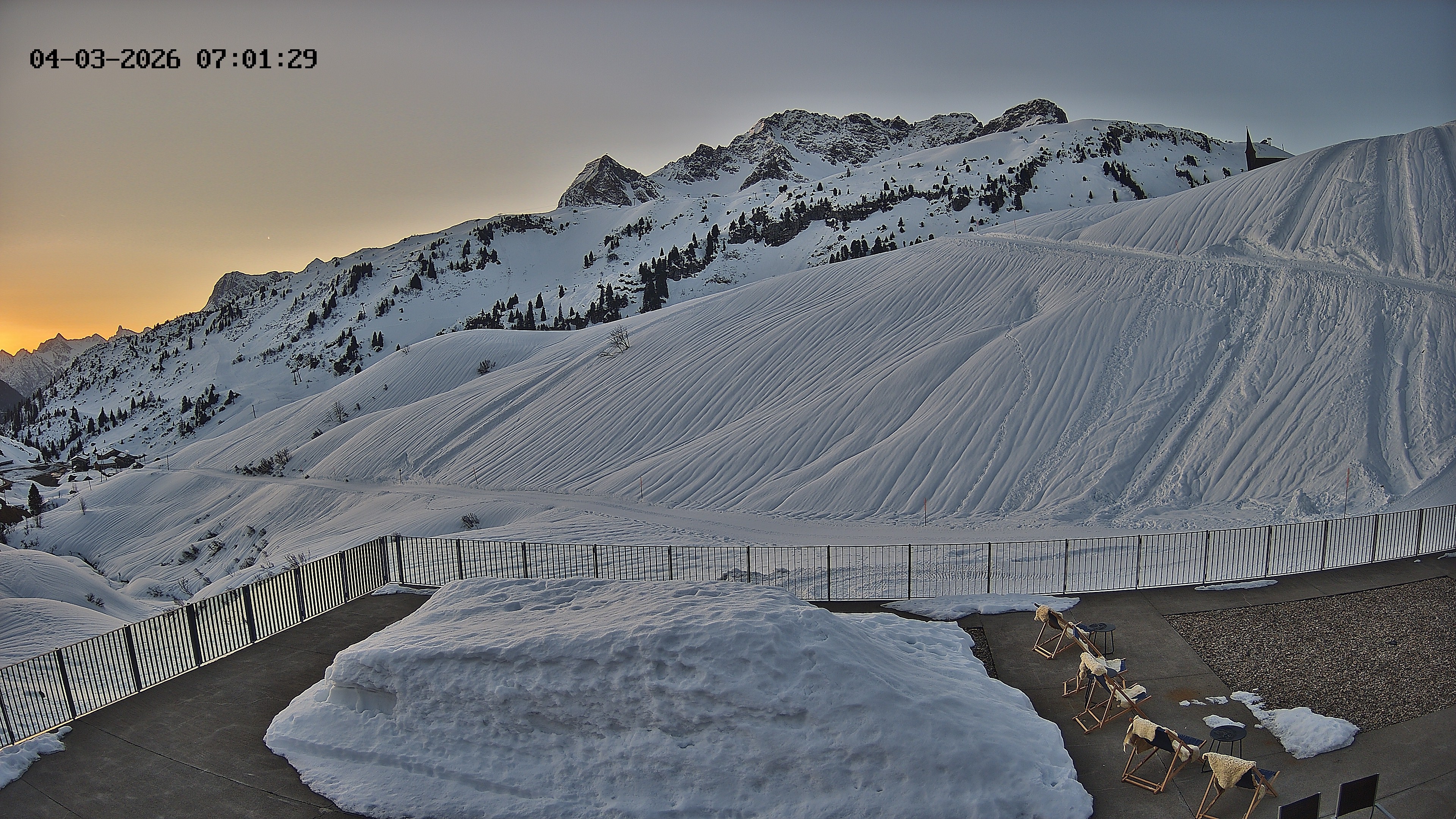 Archiv Foto Webcam Hotel Adler in Warth