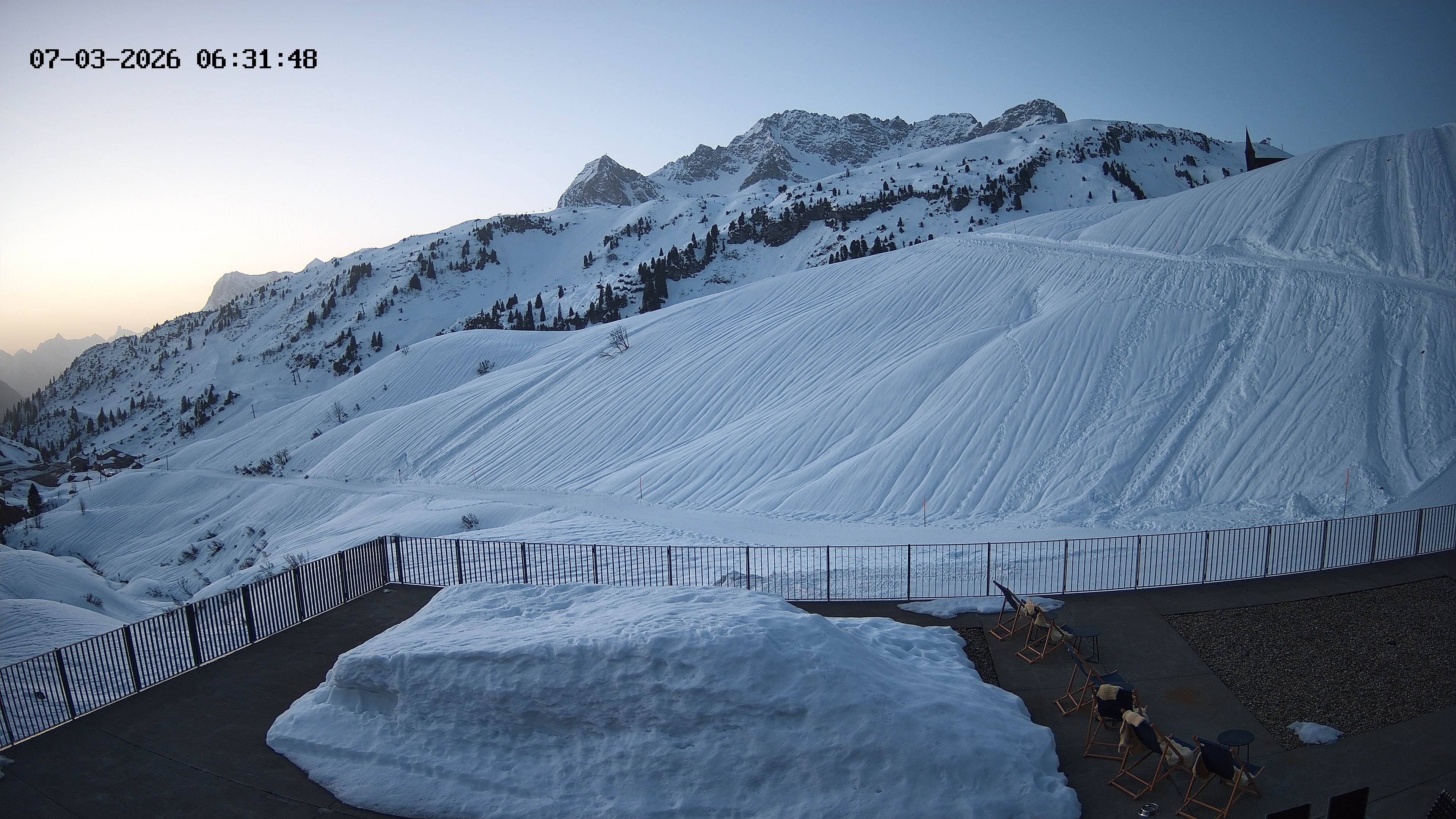 Archiv Foto Webcam Hotel Adler in Warth