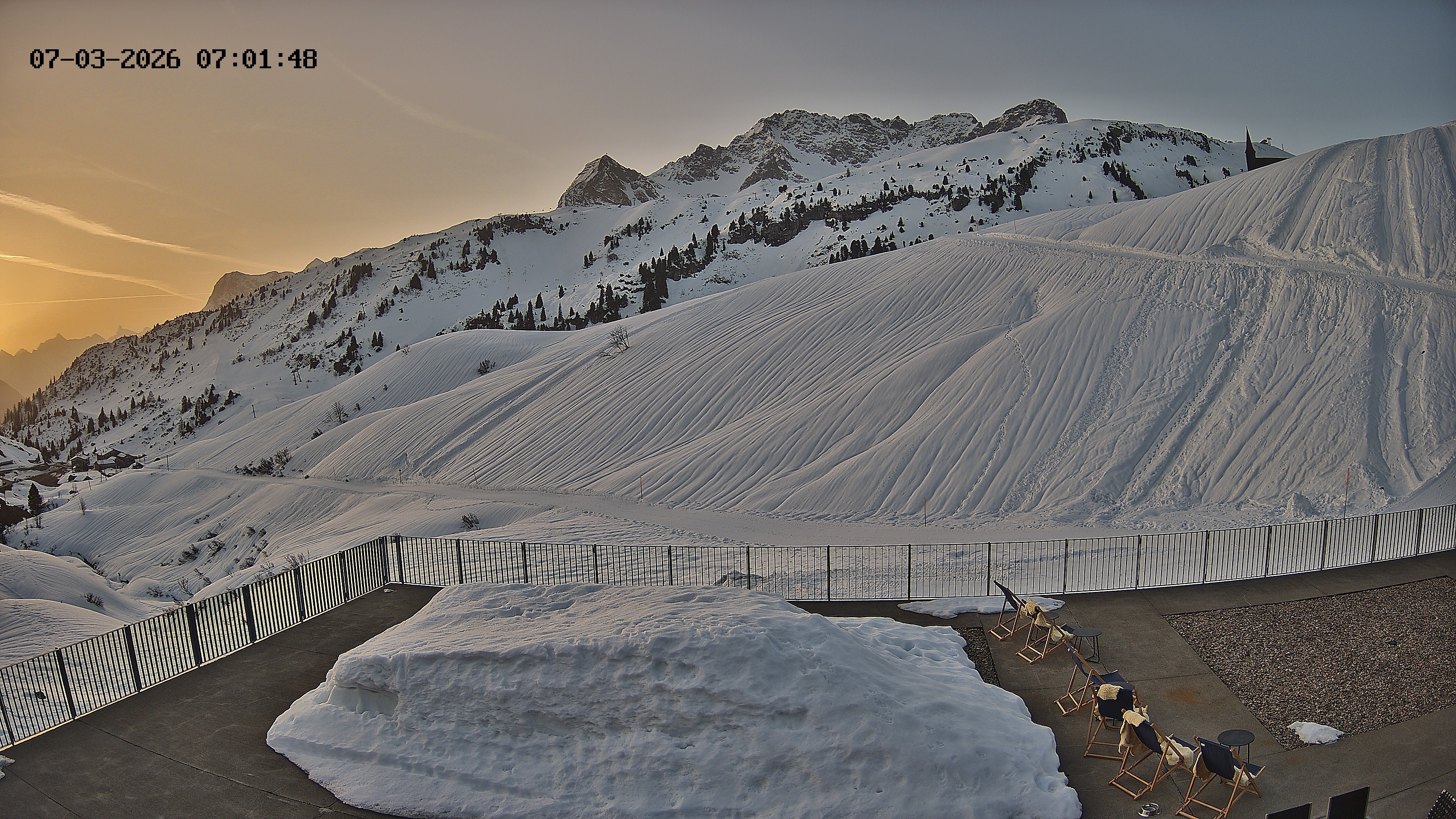 Archiv Foto Webcam Hotel Adler in Warth