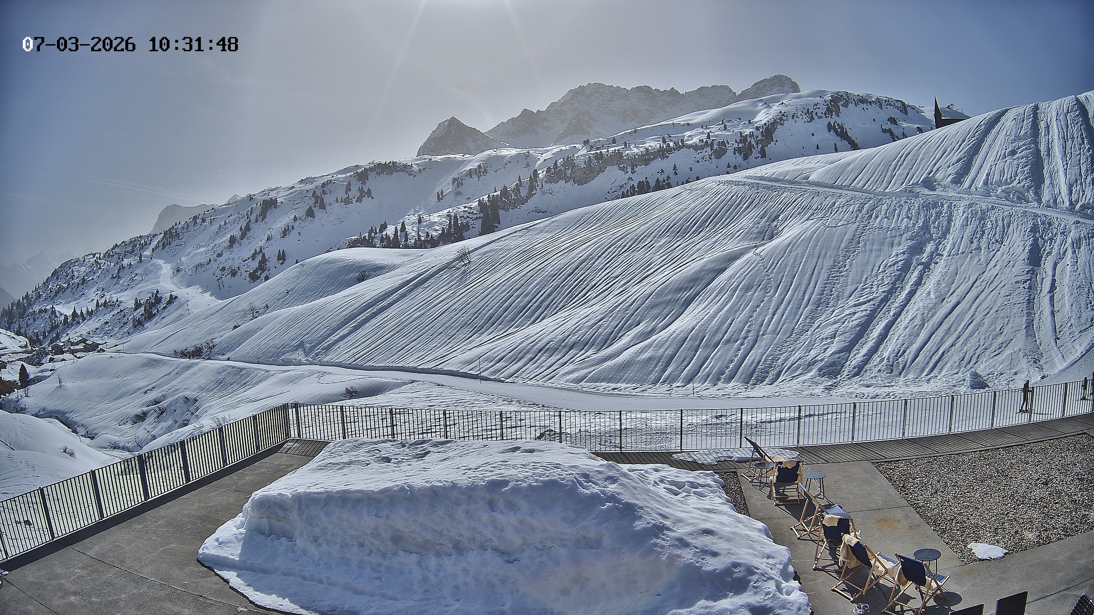 Archiv Foto Webcam Hotel Adler in Warth