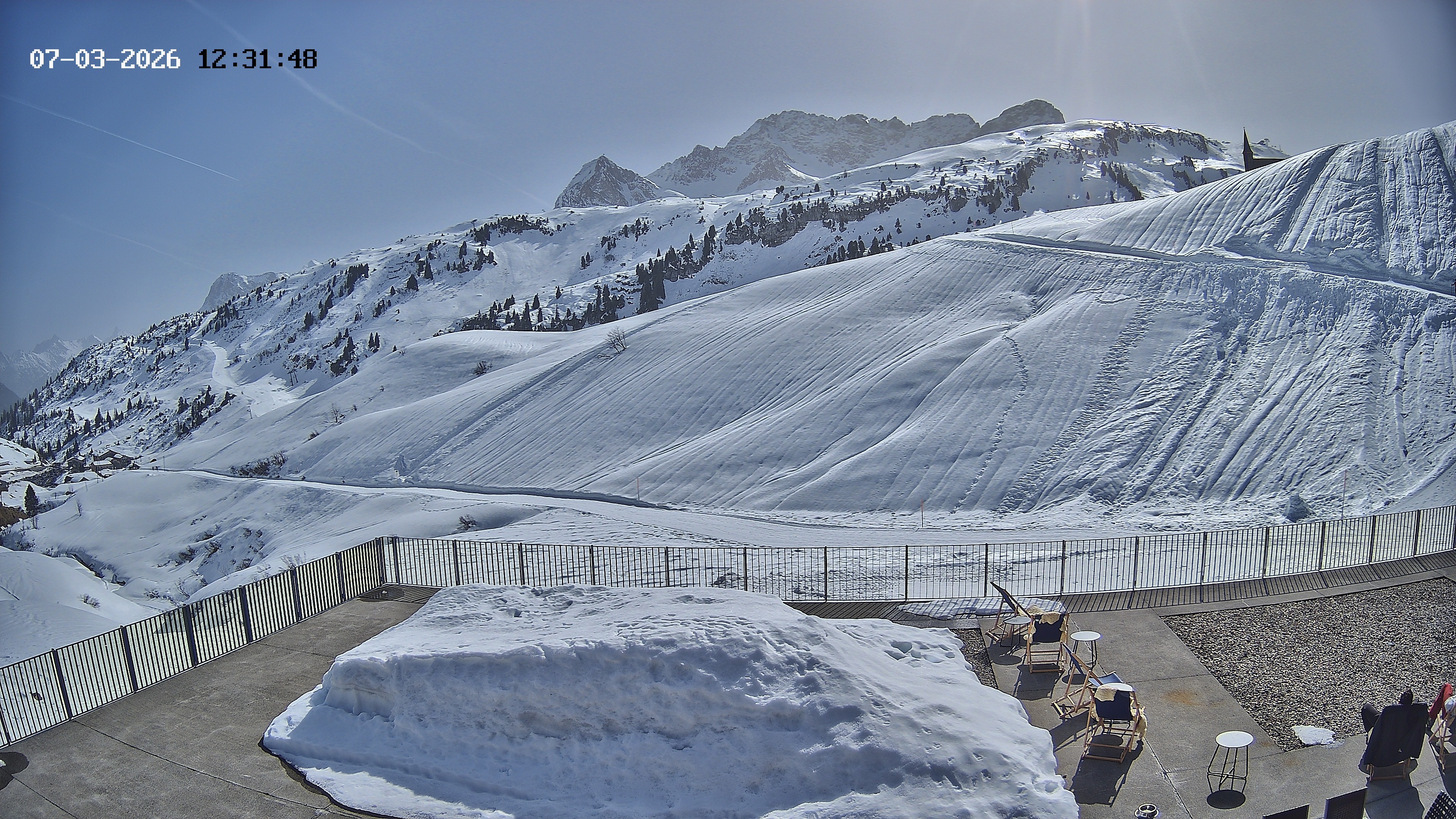 Archiv Foto Webcam Hotel Adler in Warth