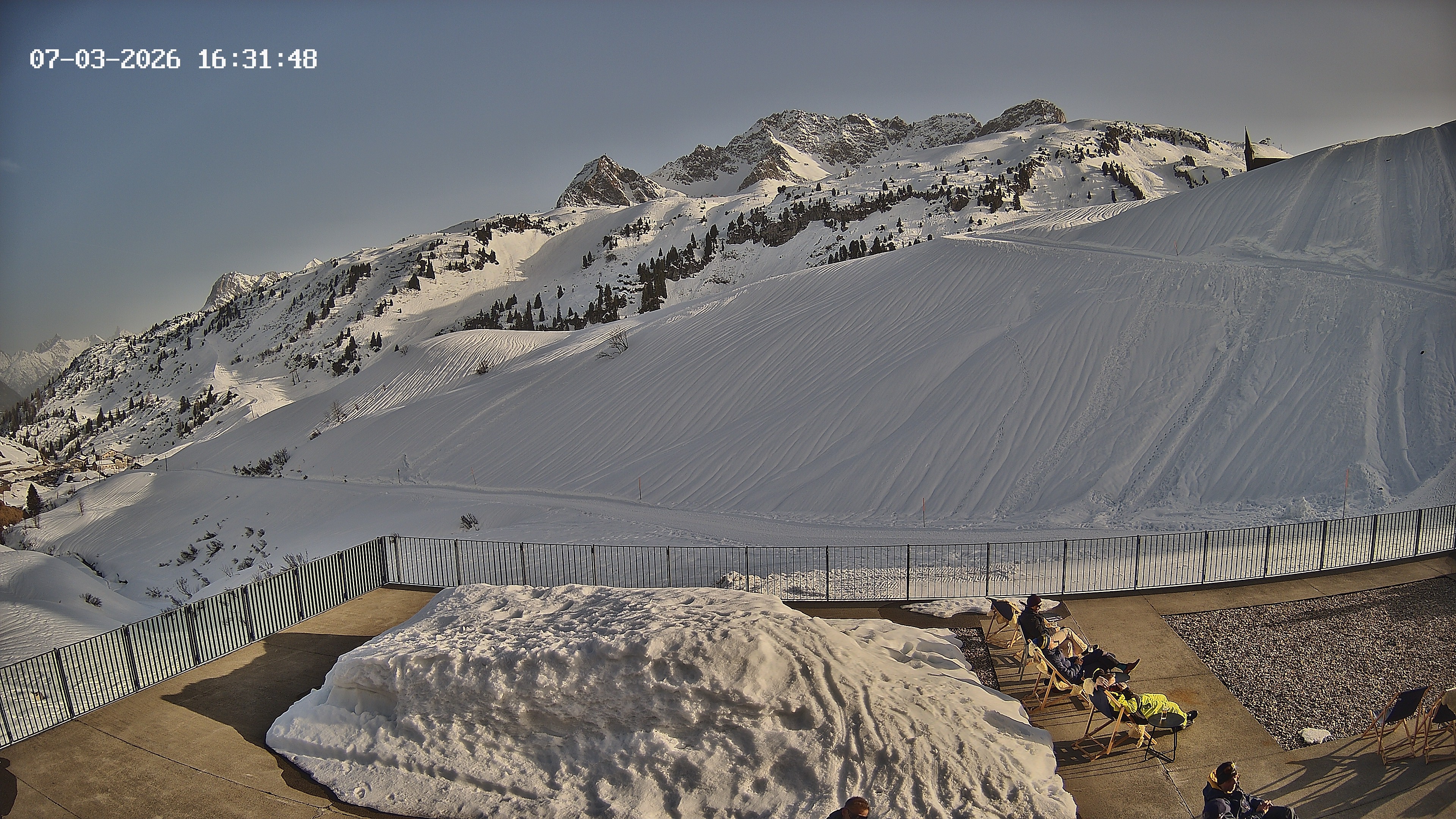 Archiv Foto Webcam Hotel Adler in Warth