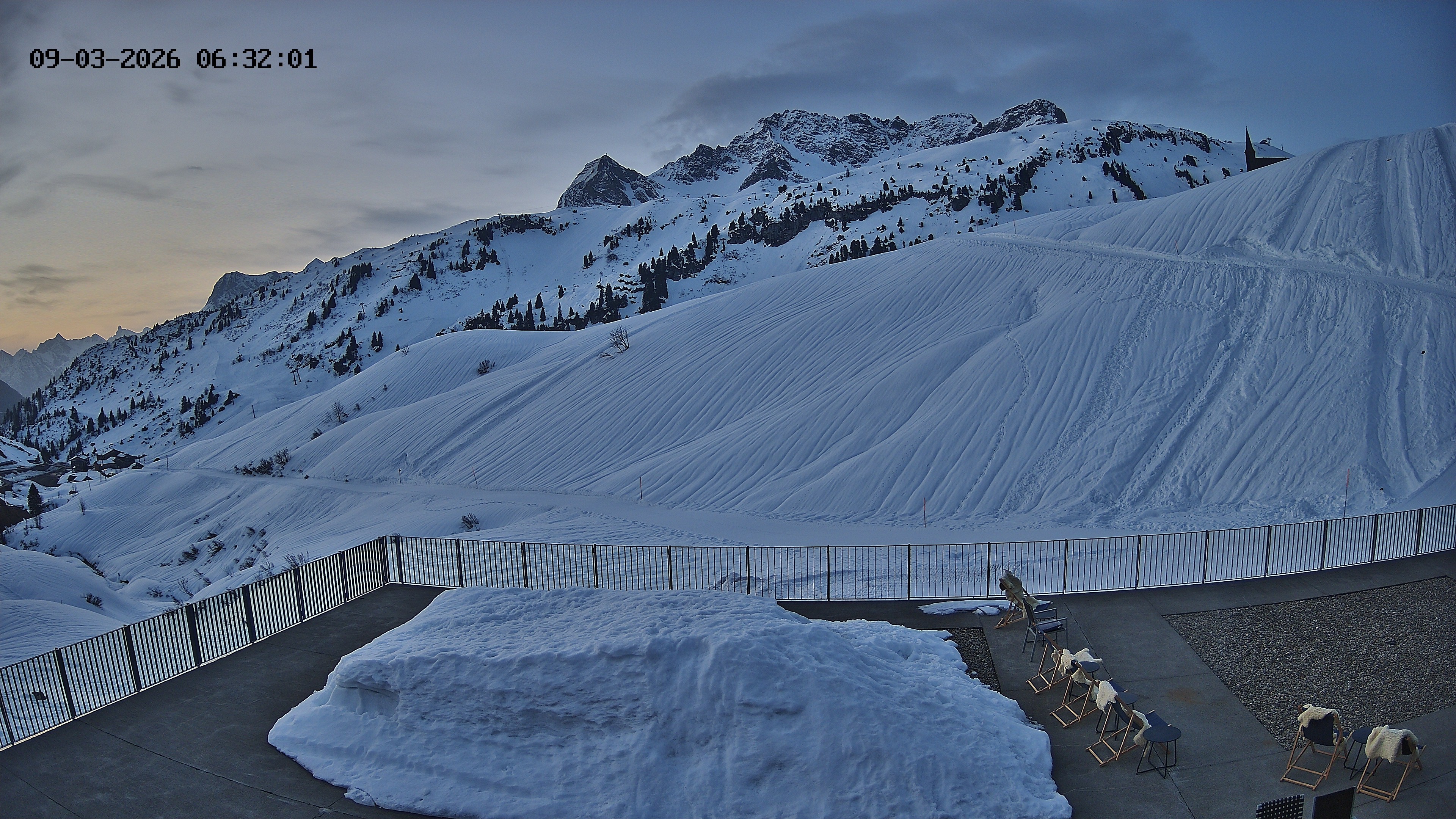 Archiv Foto Webcam Hotel Adler in Warth