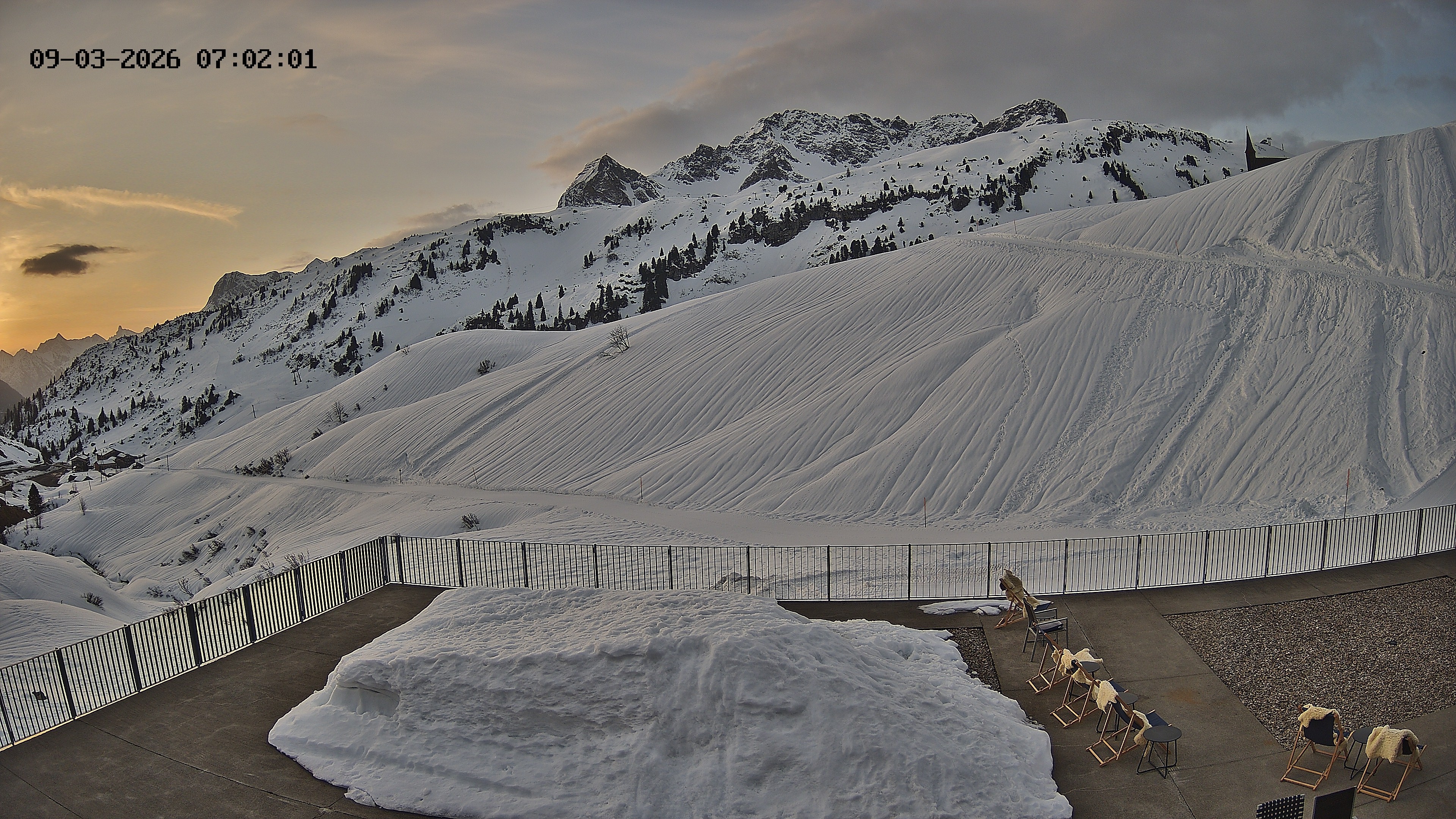 Archiv Foto Webcam Hotel Adler in Warth