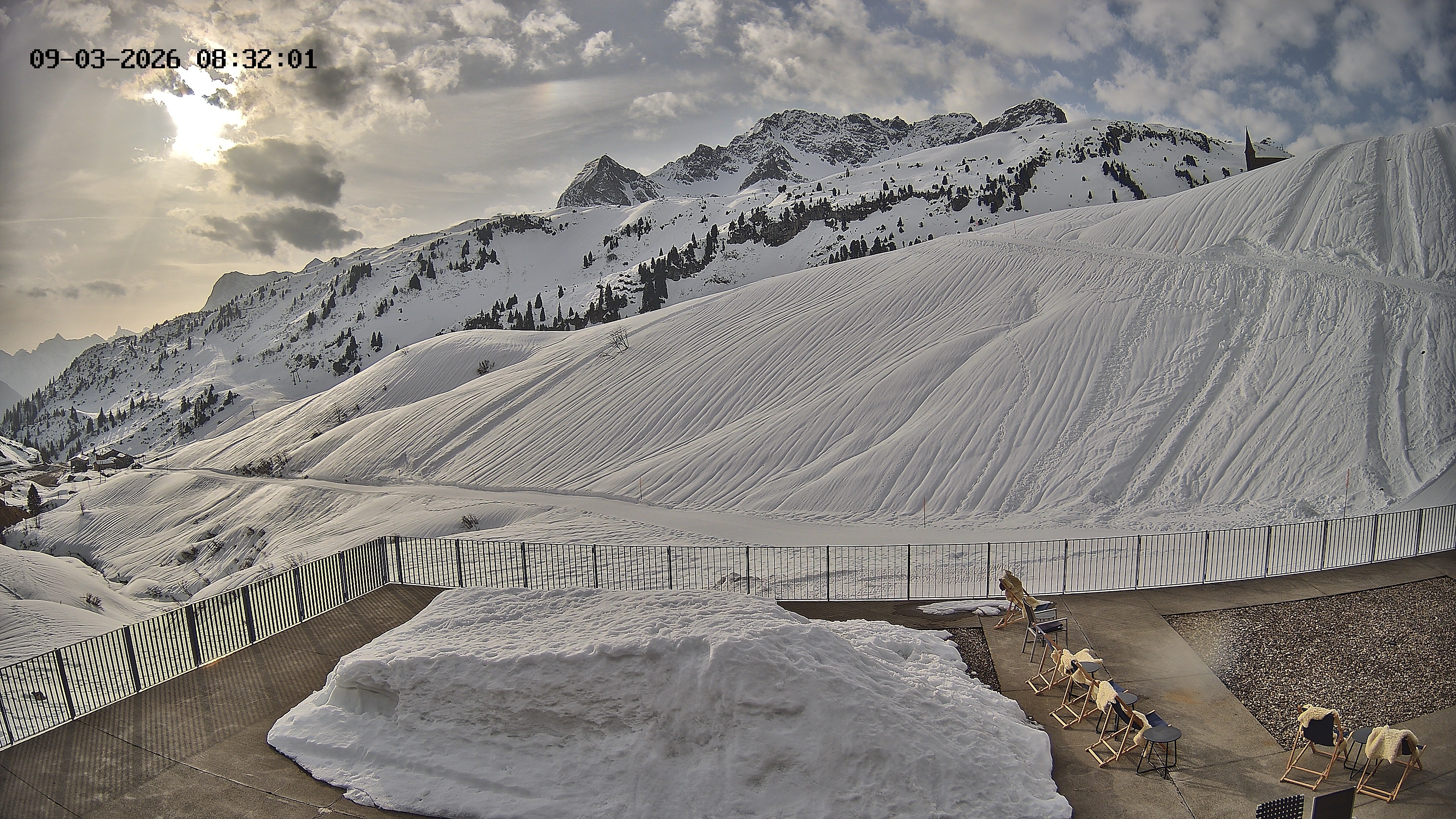 Archiv Foto Webcam Hotel Adler in Warth