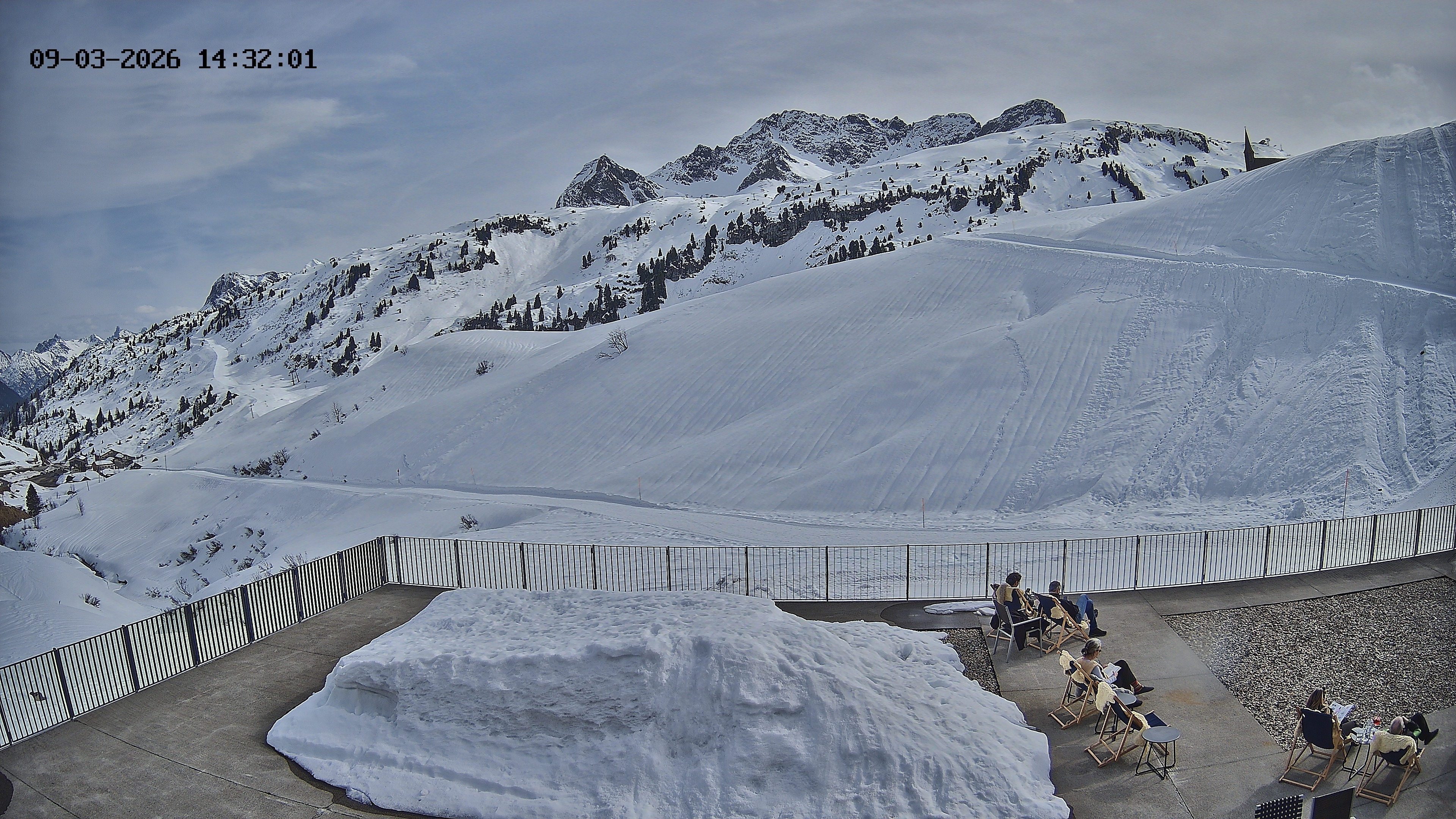 Archiv Foto Webcam Hotel Adler in Warth