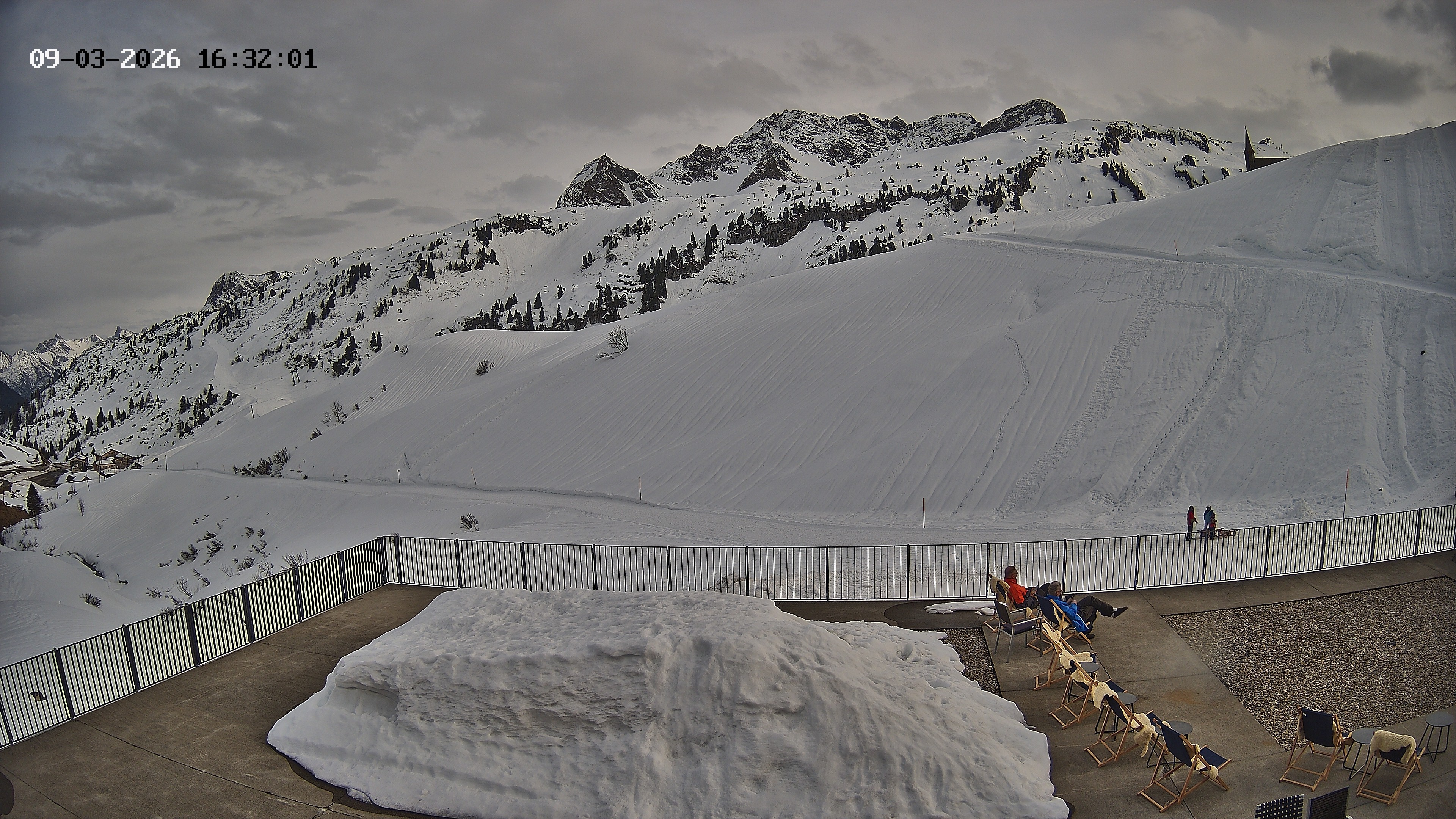 Archiv Foto Webcam Hotel Adler in Warth