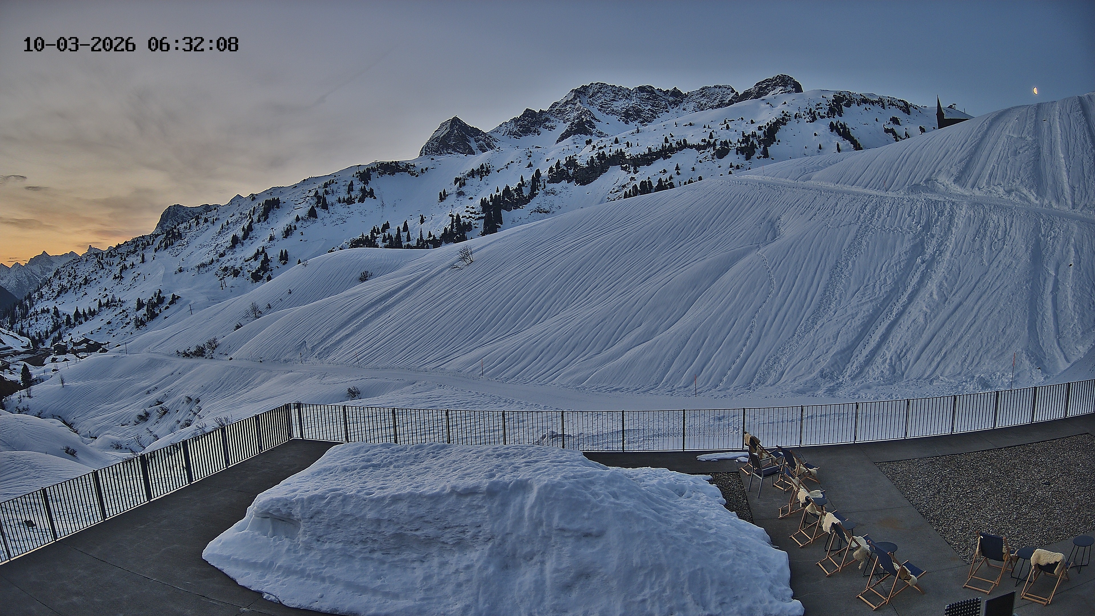 Archiv Foto Webcam Hotel Adler in Warth