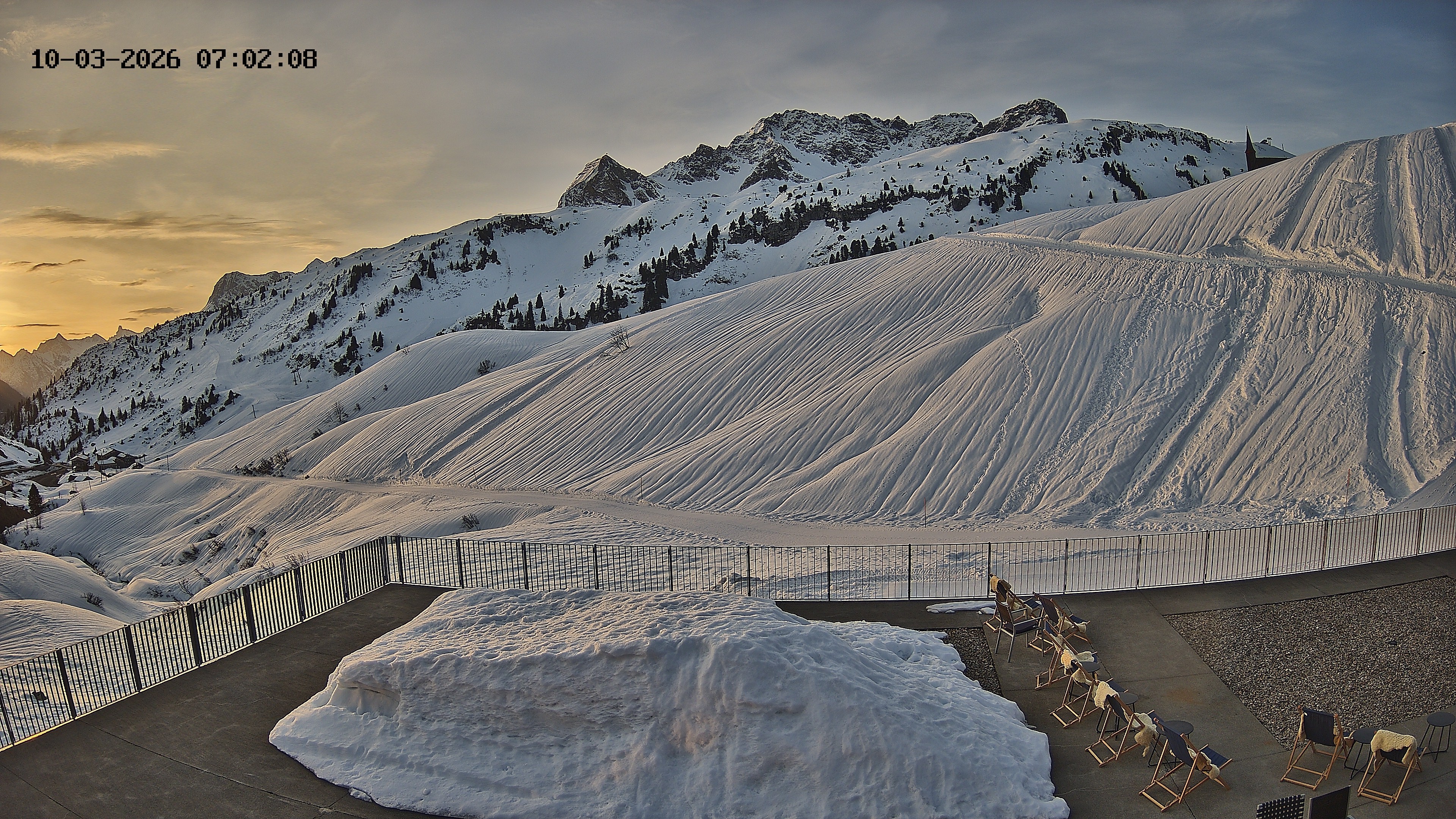 Archiv Foto Webcam Hotel Adler in Warth