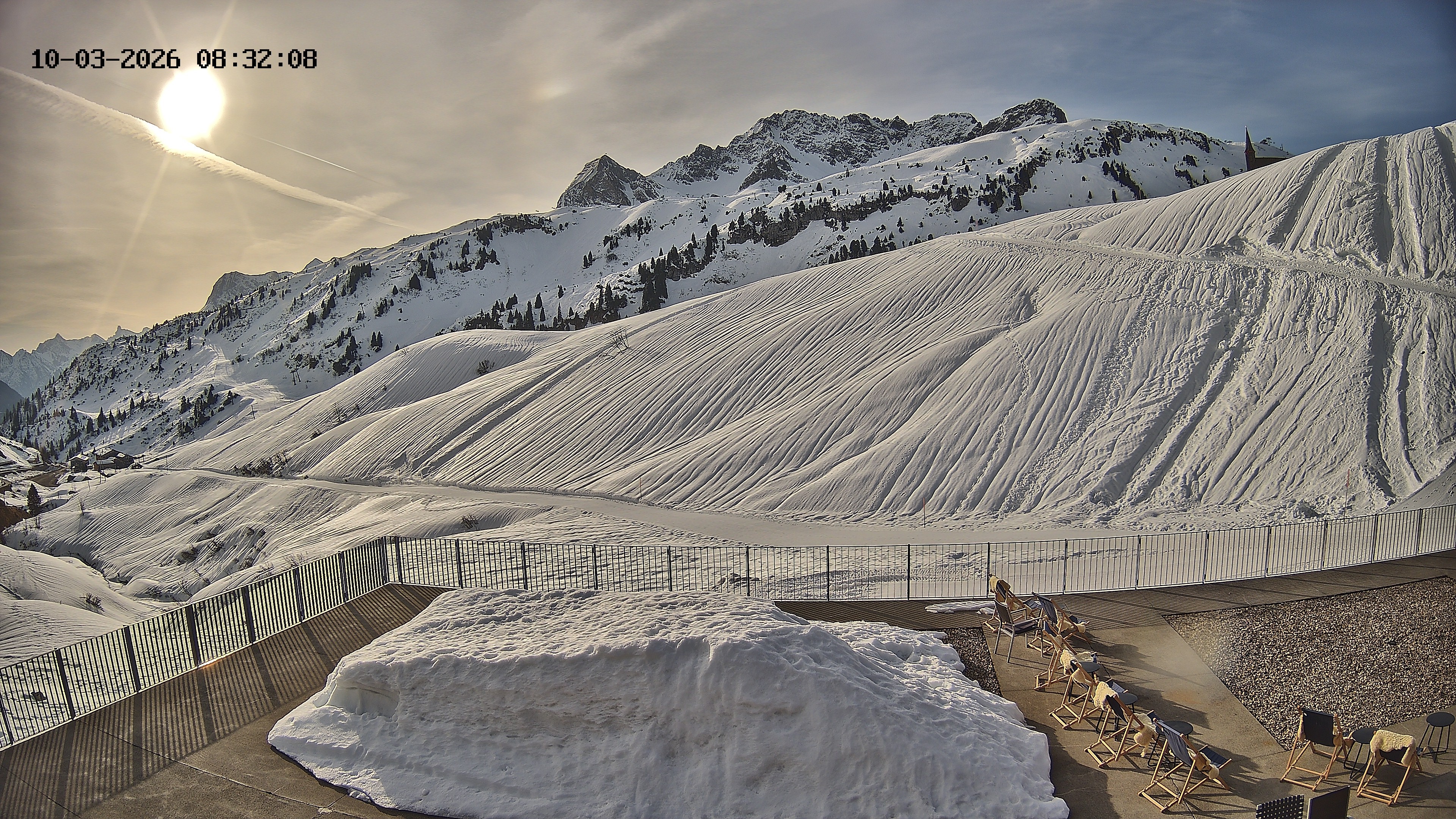 Archiv Foto Webcam Hotel Adler in Warth