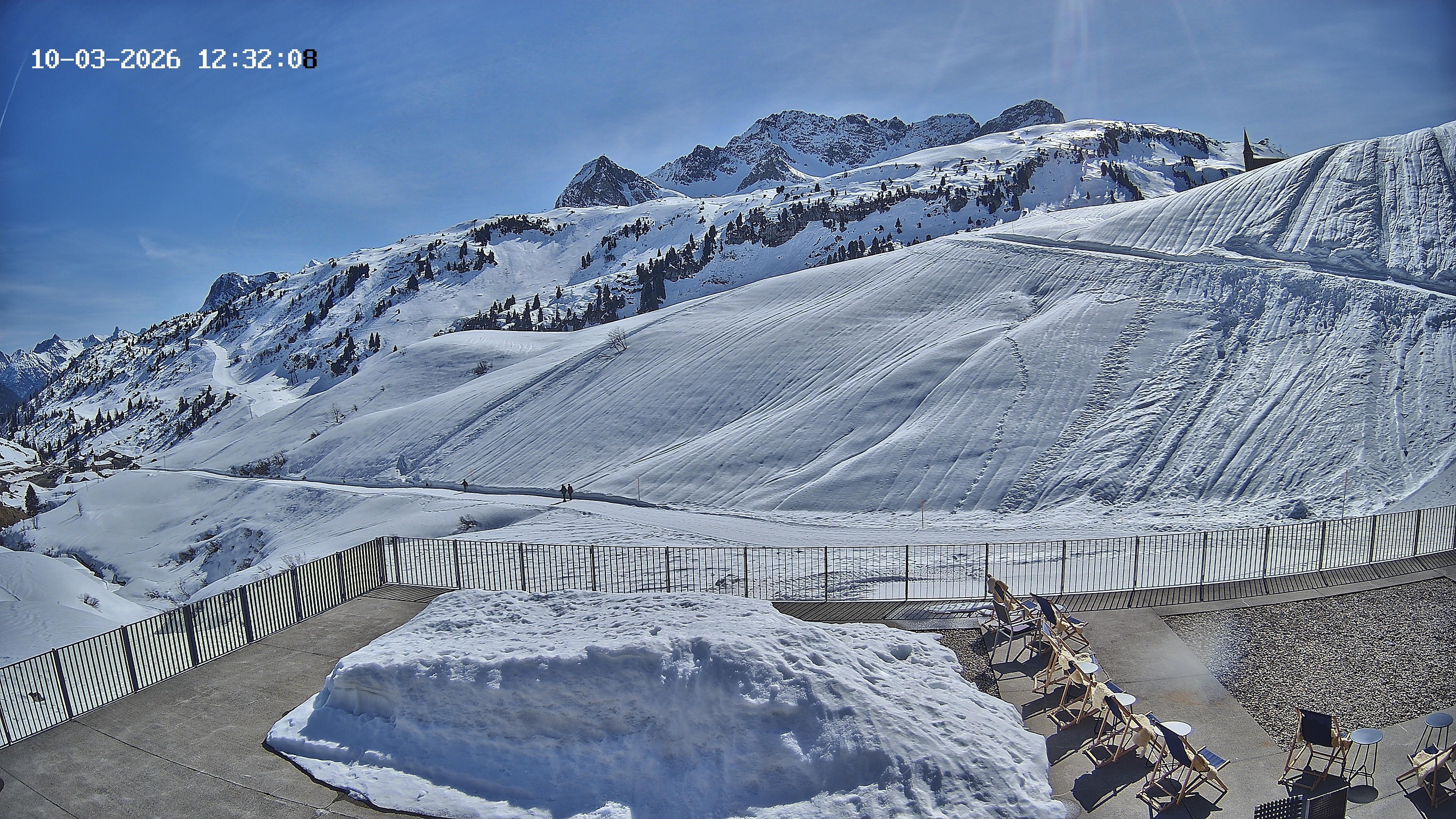 Archived image Webcam Hotel Adler at Warth