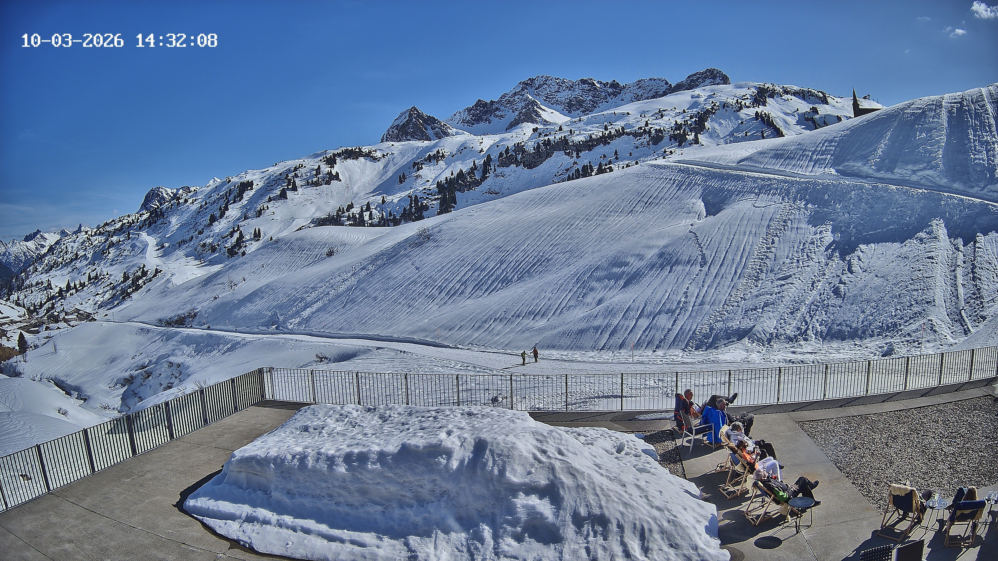 Archived image Webcam Hotel Adler at Warth