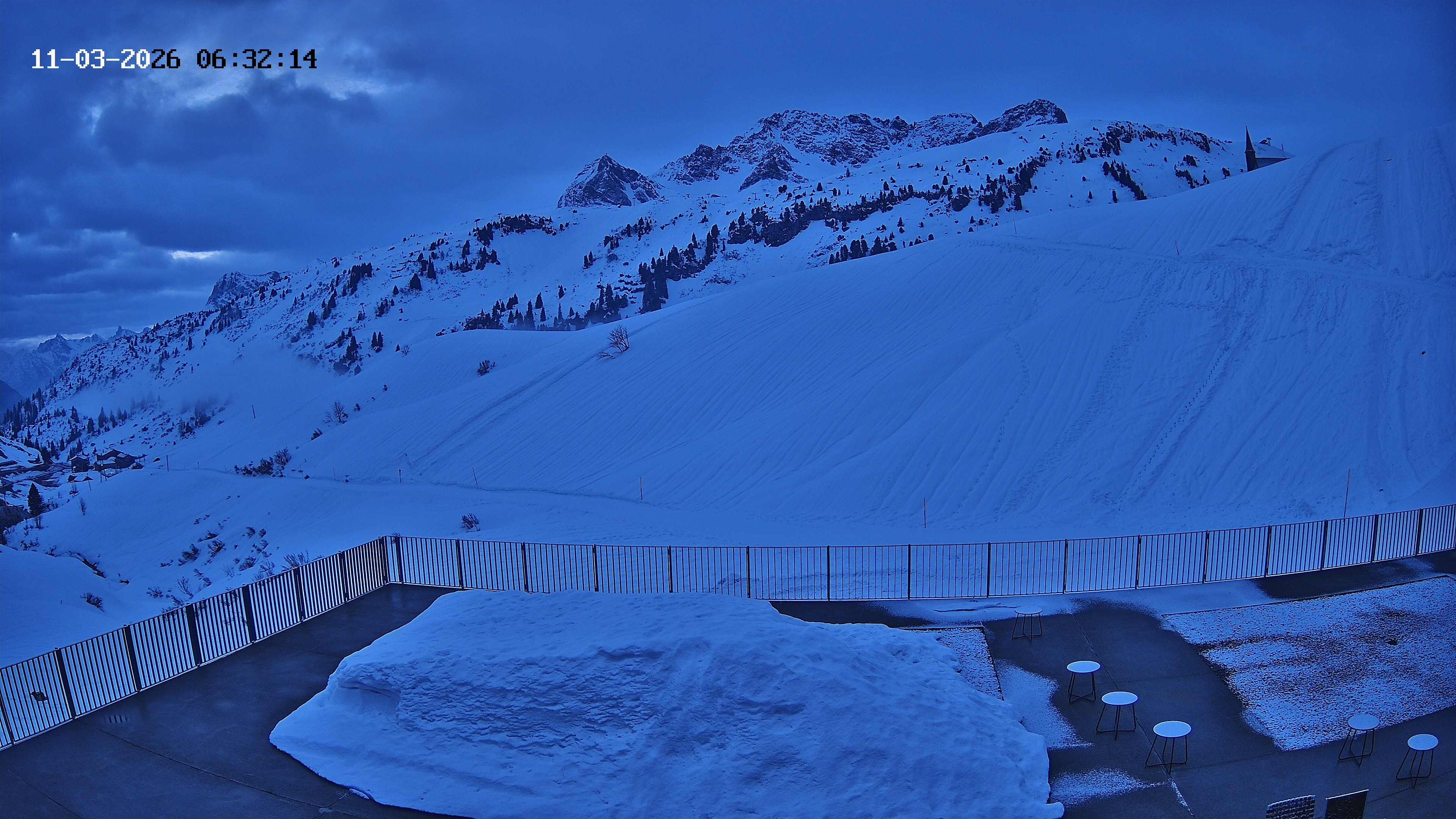 Archived image Webcam Hotel Adler at Warth