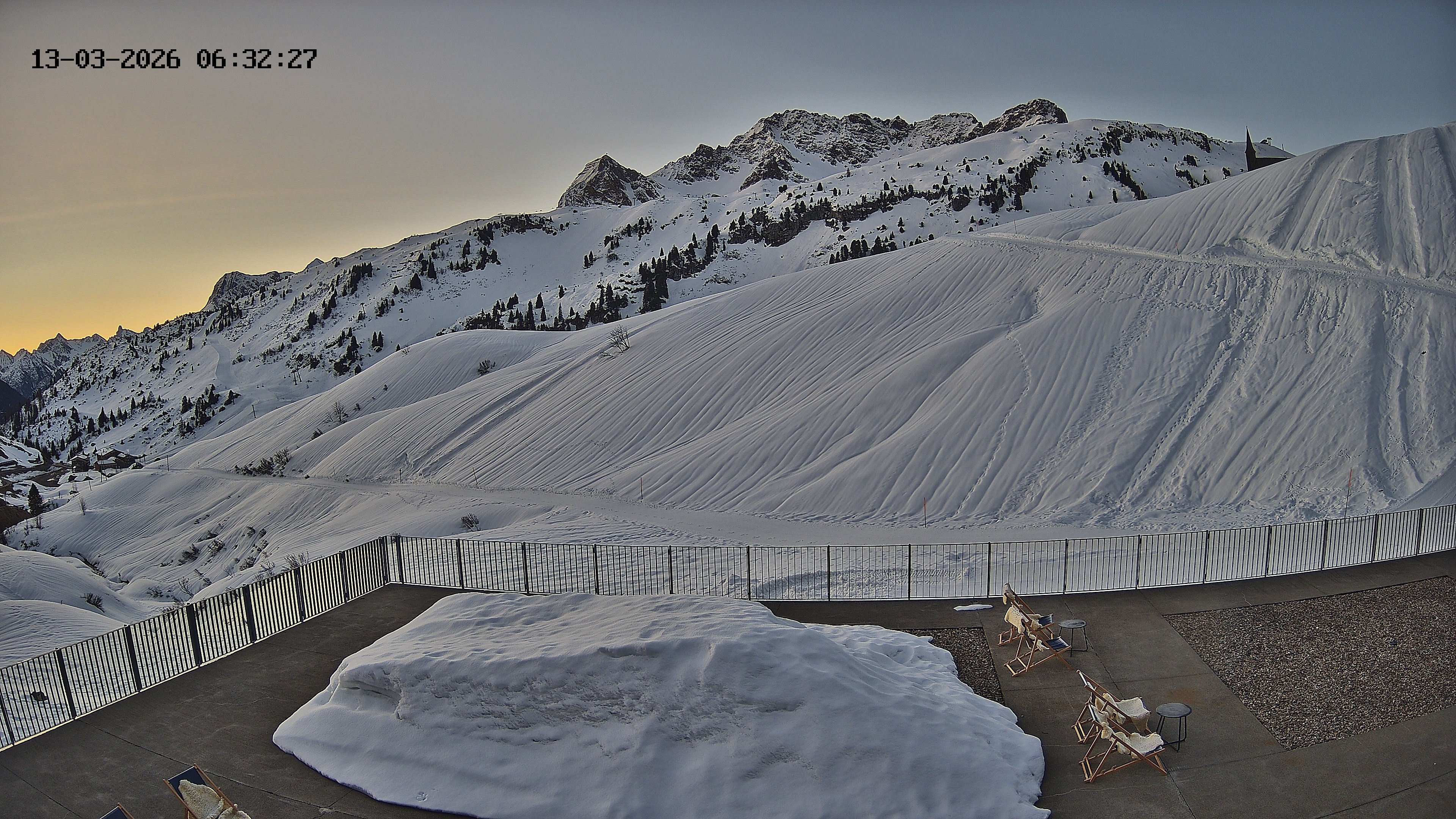 Archiv Foto Webcam Hotel Adler in Warth