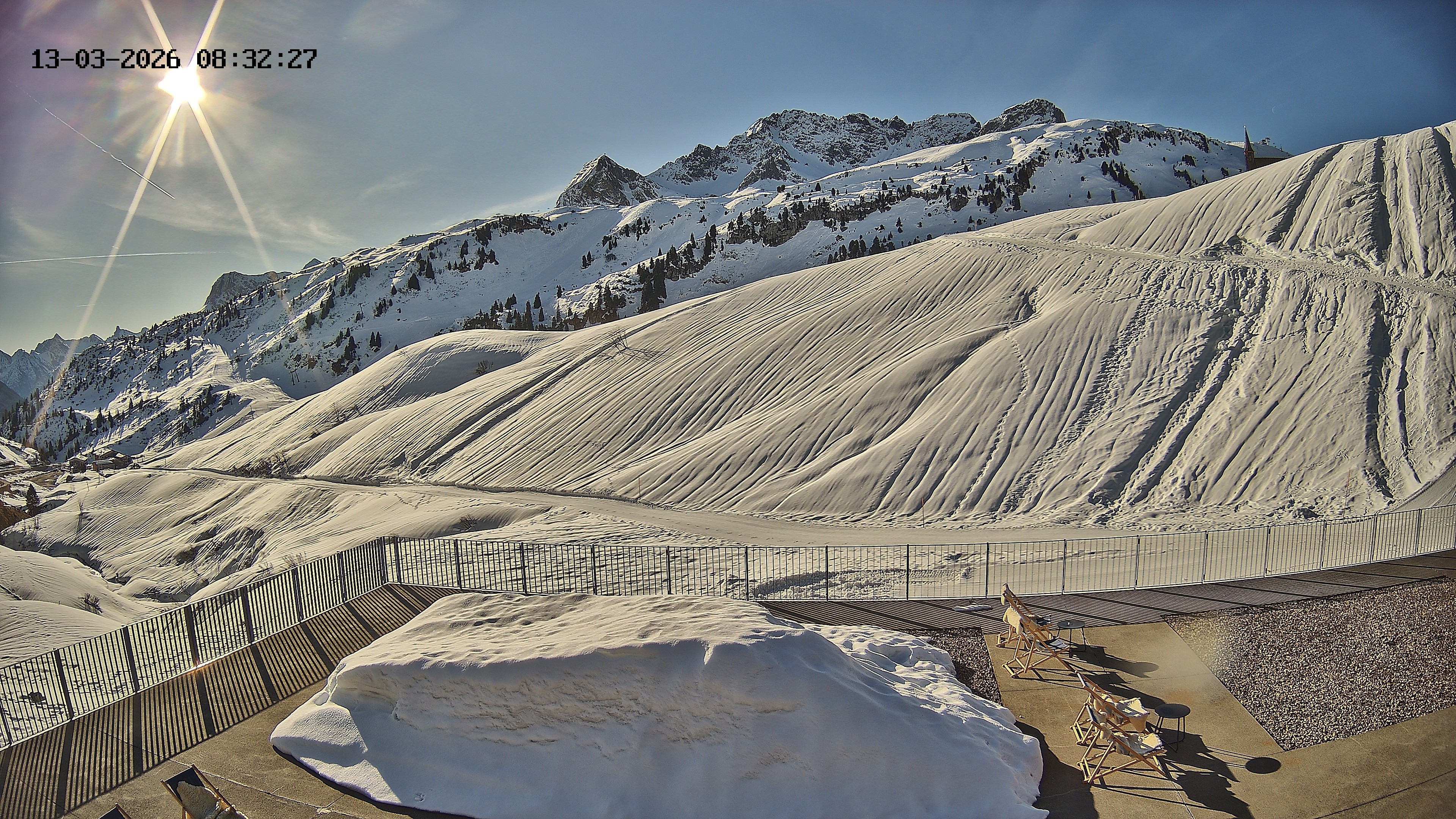 Archiv Foto Webcam Hotel Adler in Warth