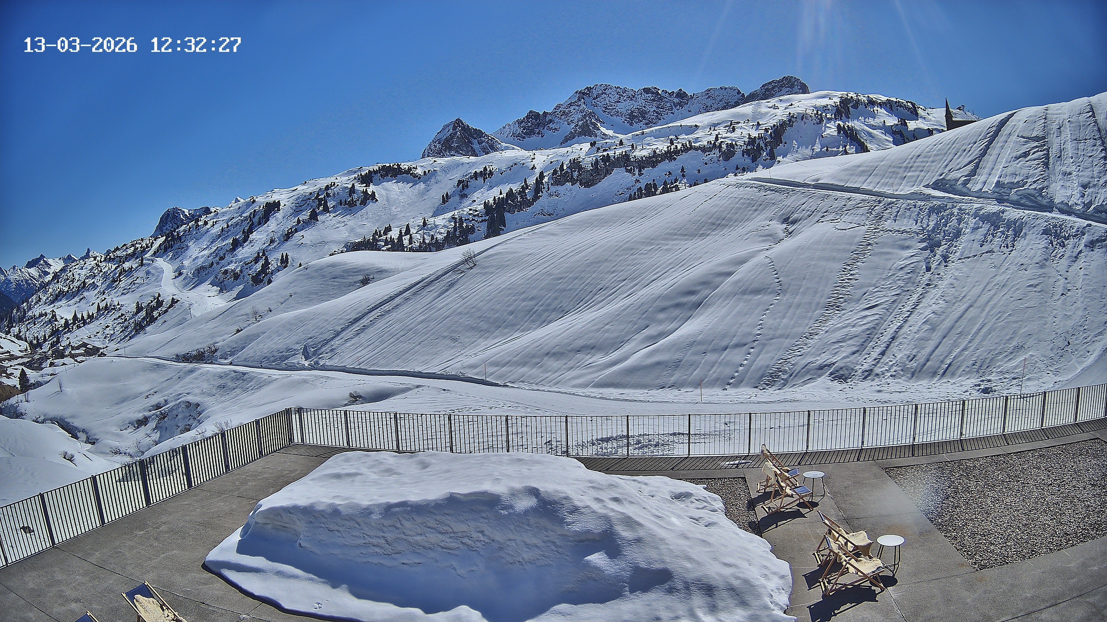 Archiv Foto Webcam Hotel Adler in Warth