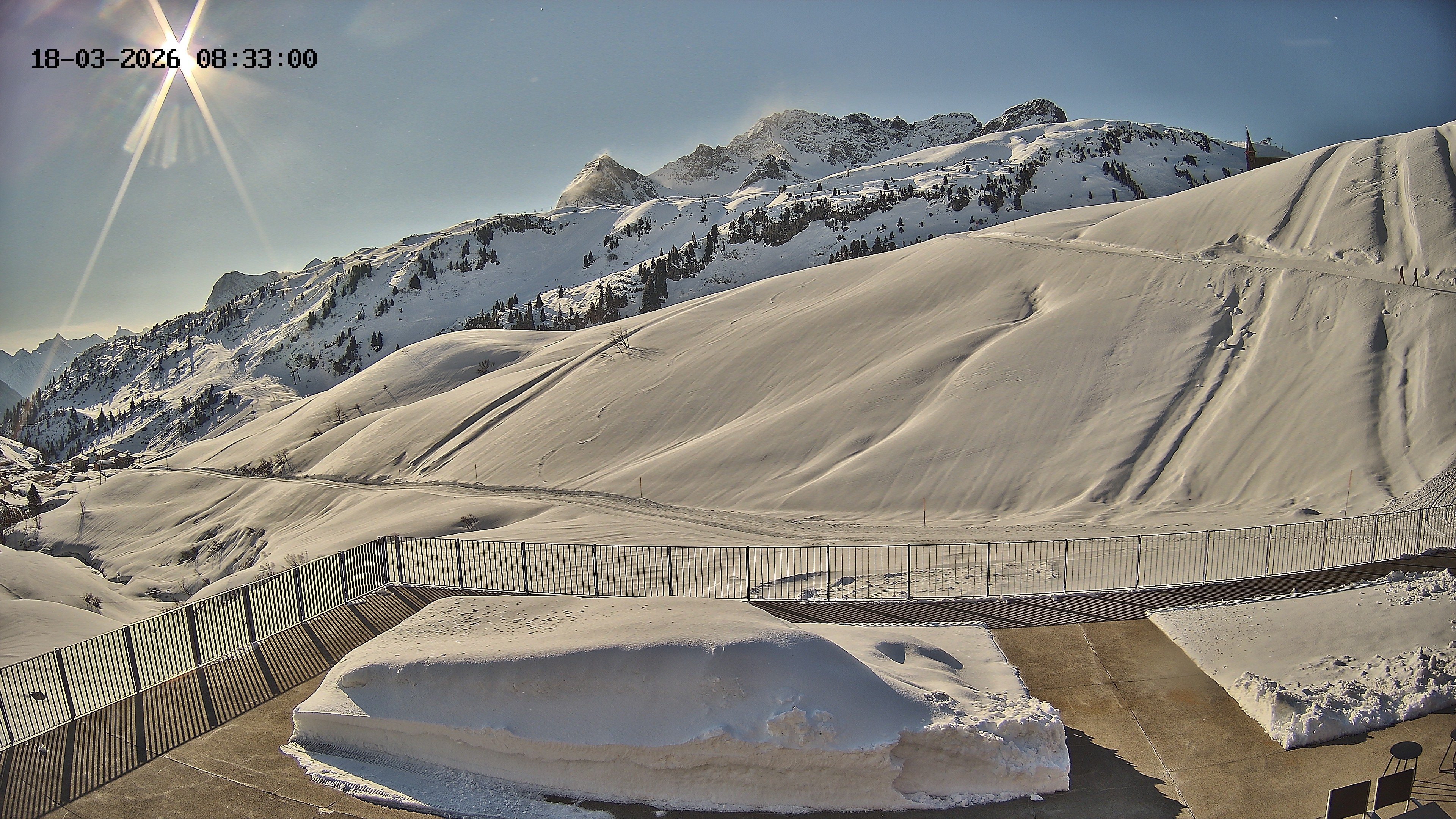 Archiv Foto Webcam Hotel Adler in Warth