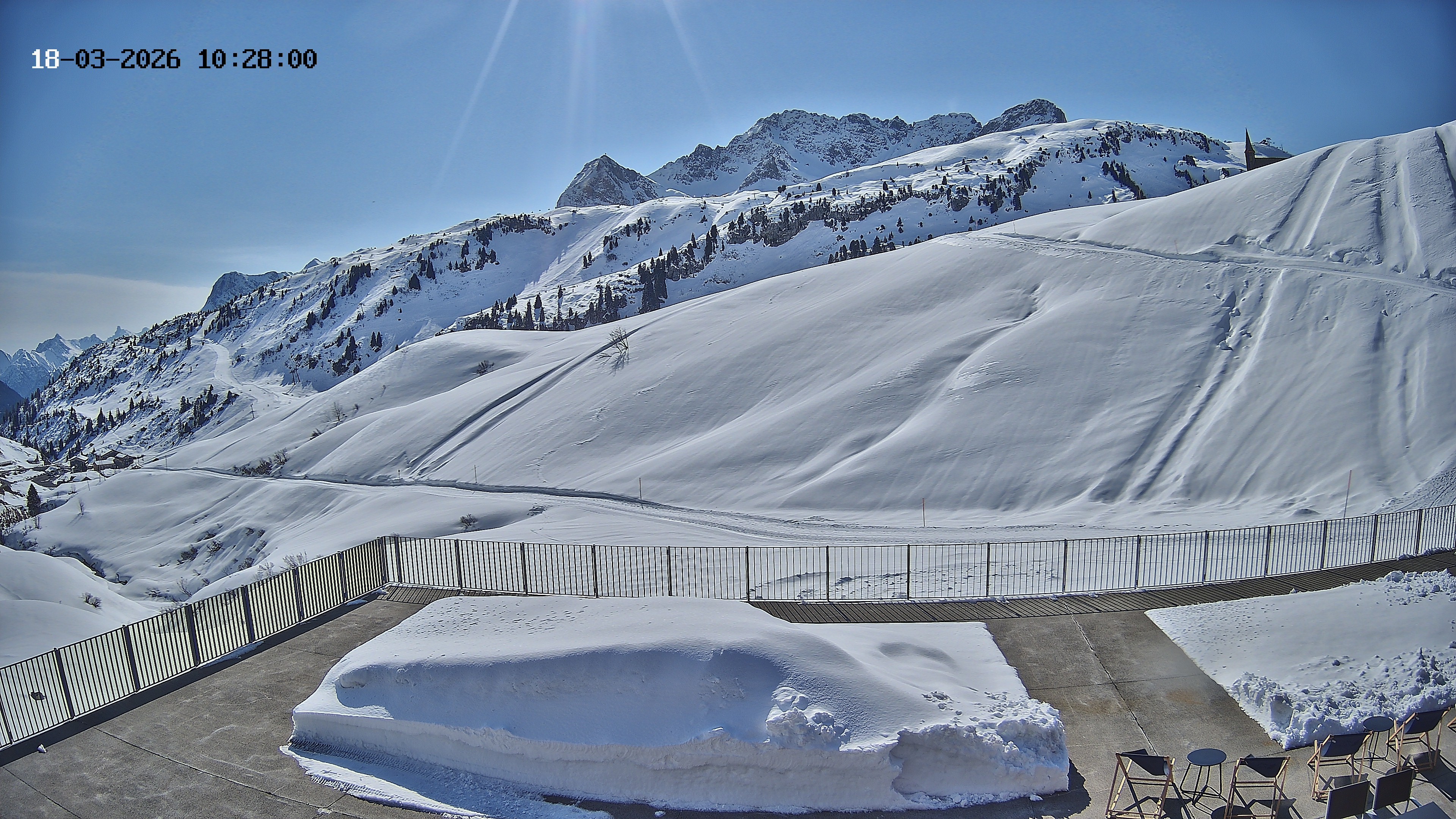 Archiv Foto Webcam Hotel Adler in Warth