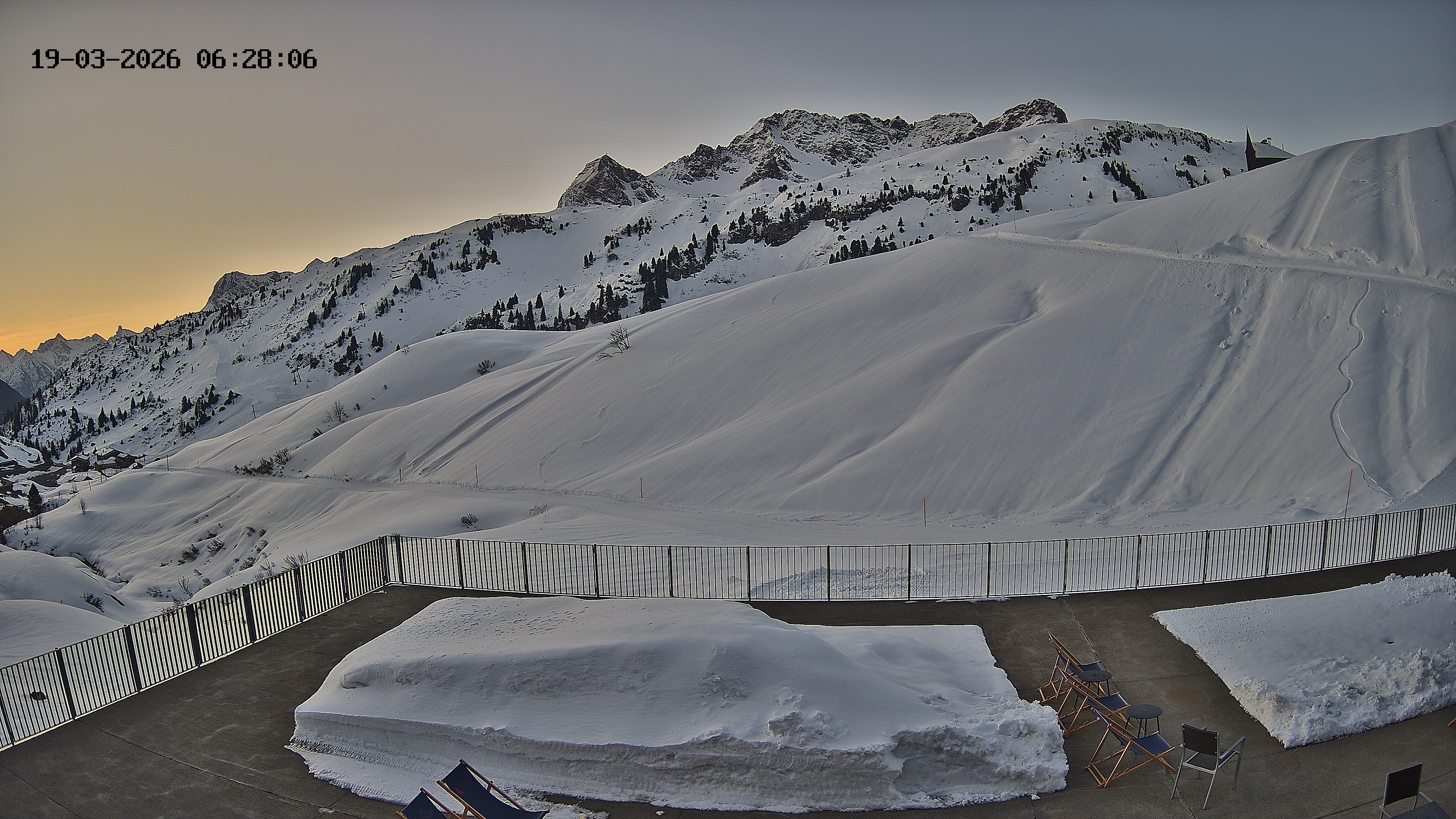 Archiv Foto Webcam Hotel Adler in Warth