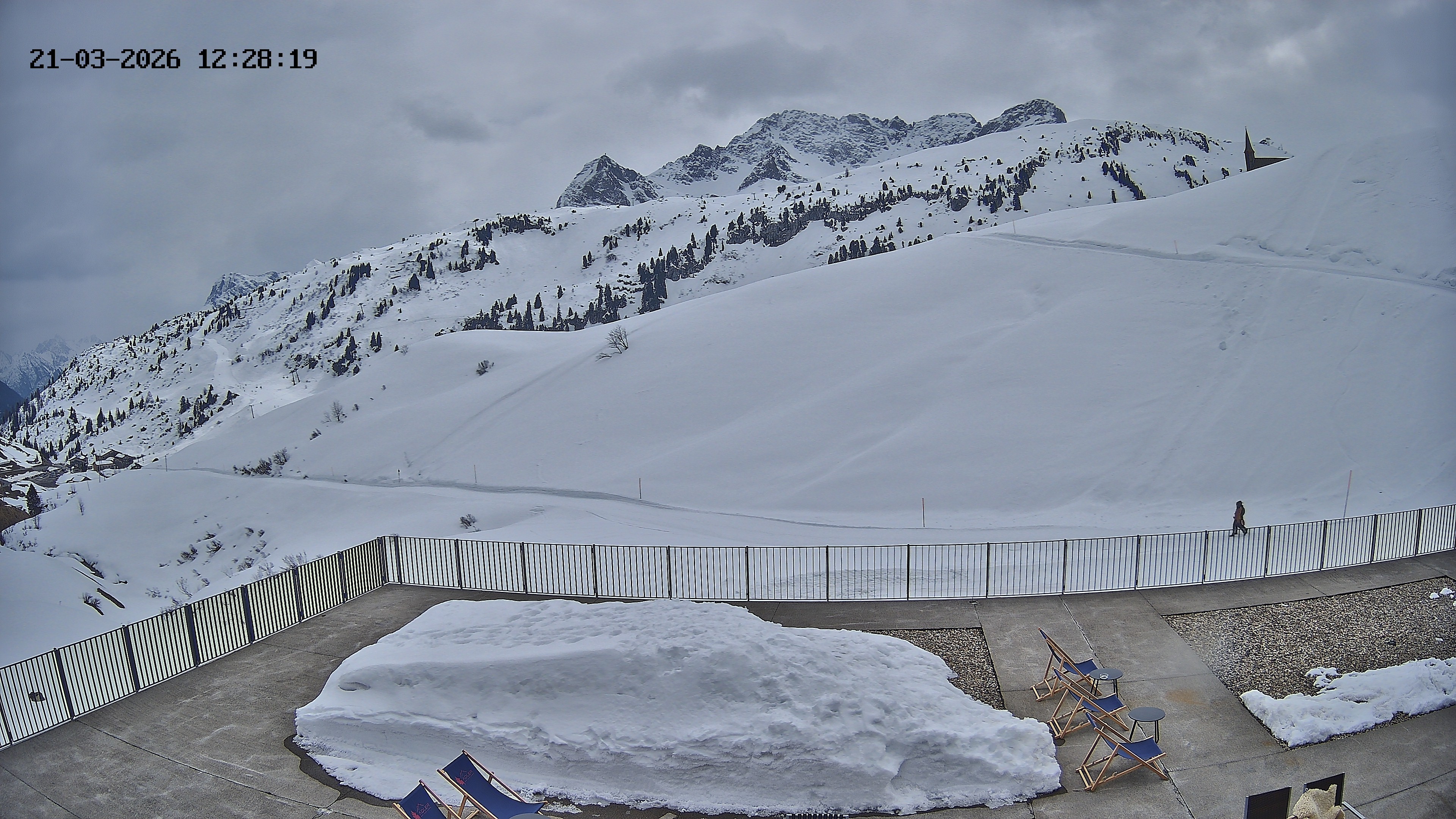 Archived image Webcam Hotel Adler at Warth