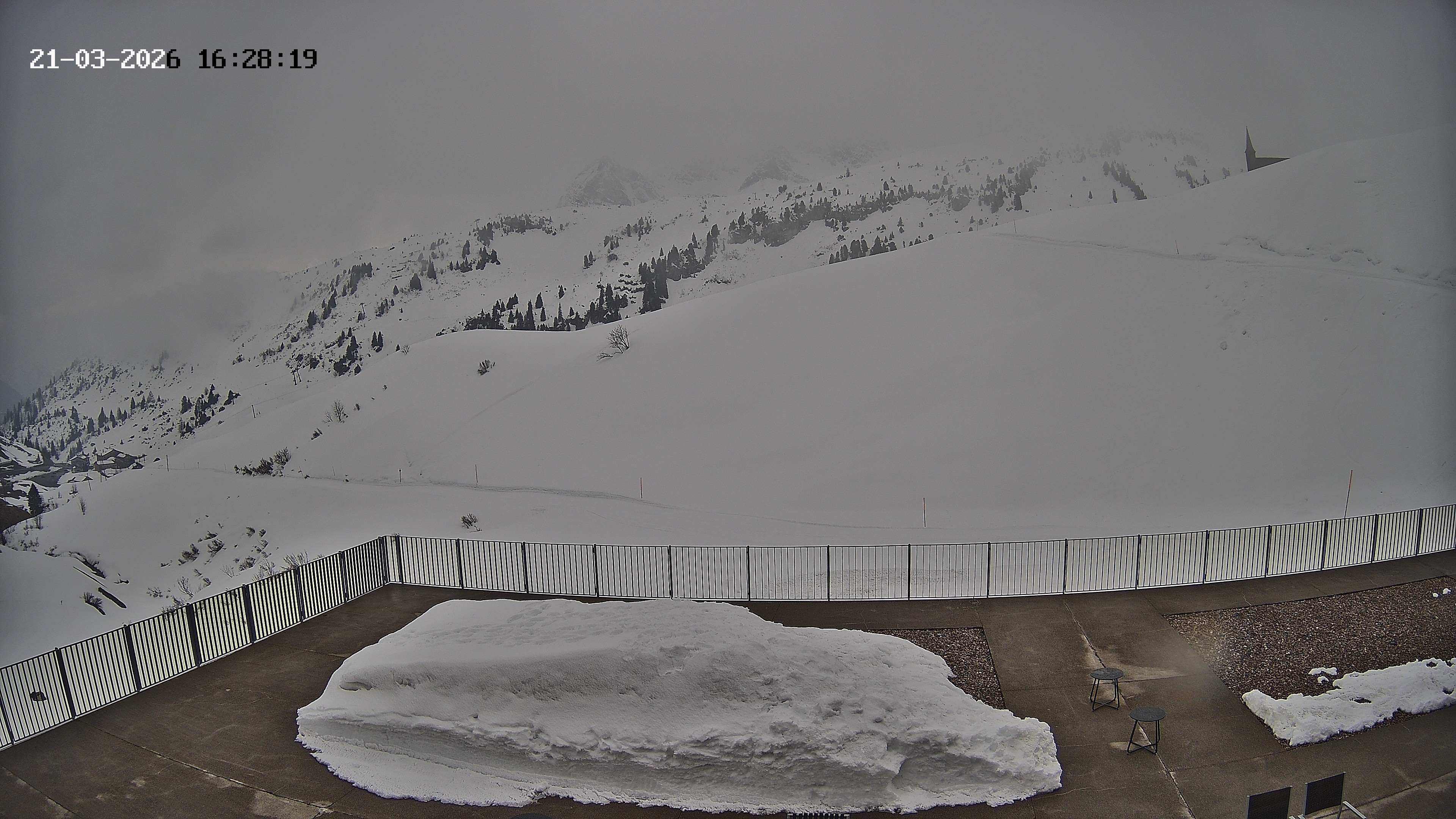Archived image Webcam Hotel Adler at Warth