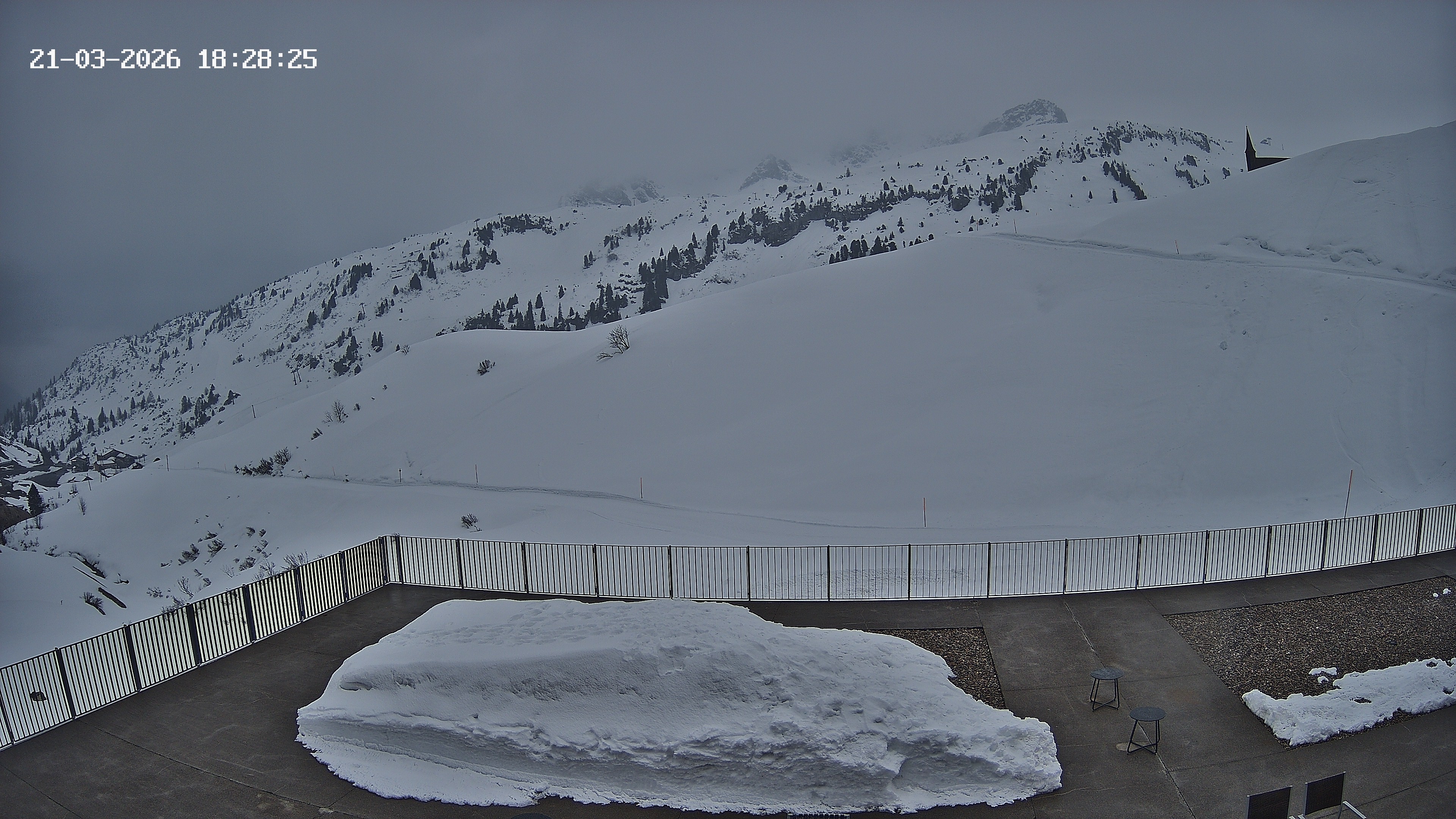 Archived image Webcam Hotel Adler at Warth
