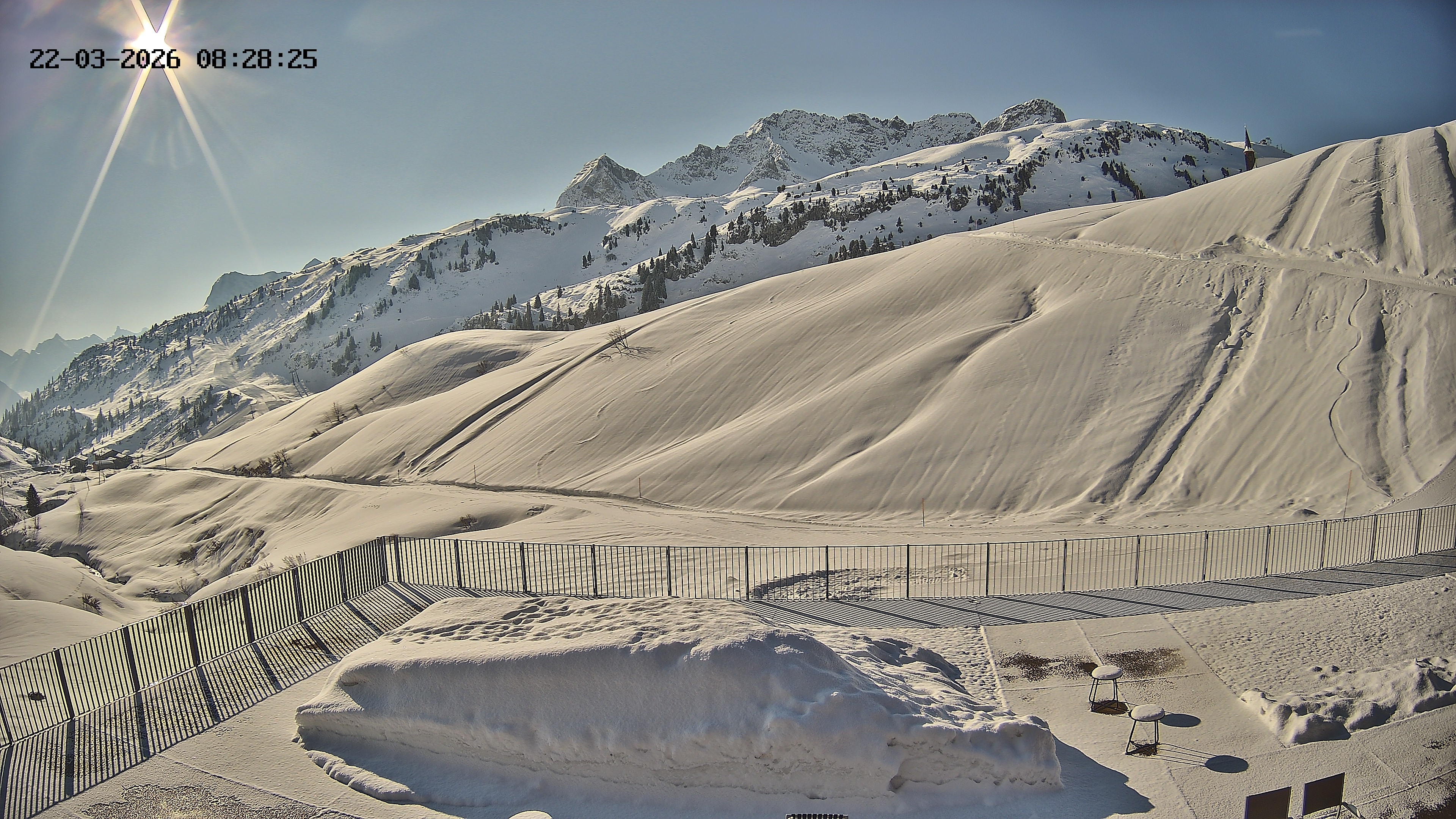 Archiv Foto Webcam Hotel Adler in Warth