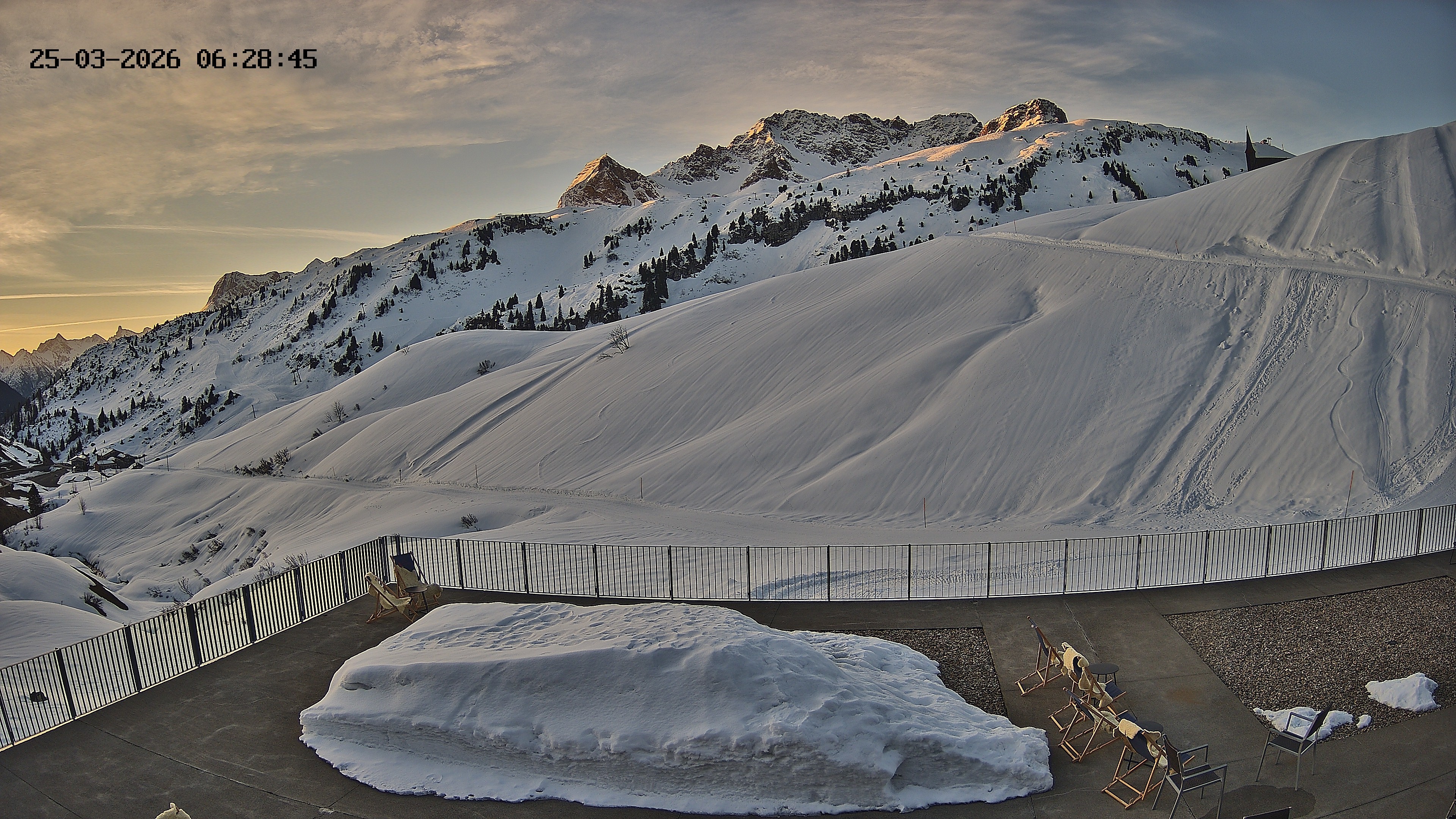 Archiv Foto Webcam Hotel Adler in Warth