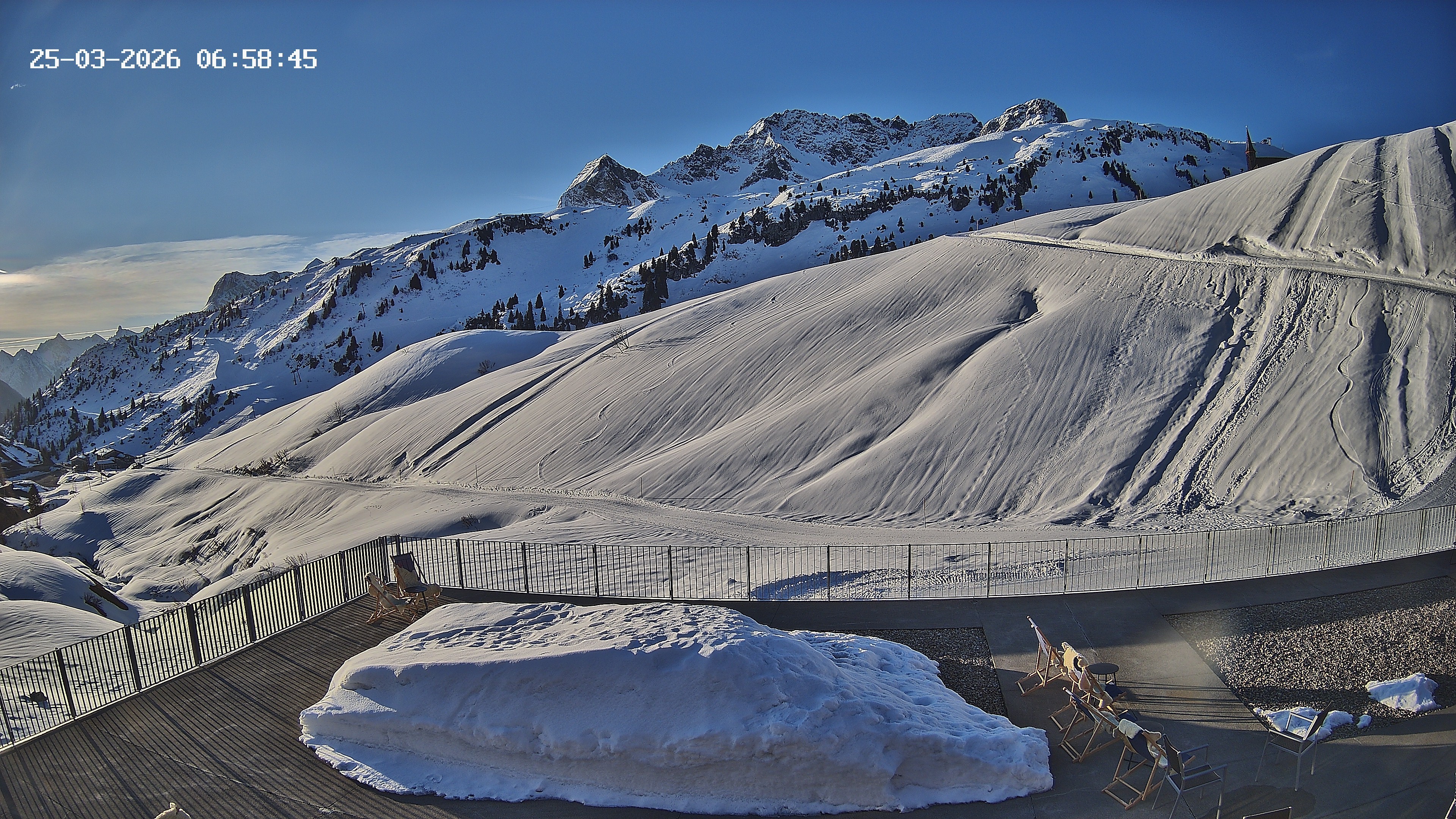 Archiv Foto Webcam Hotel Adler in Warth