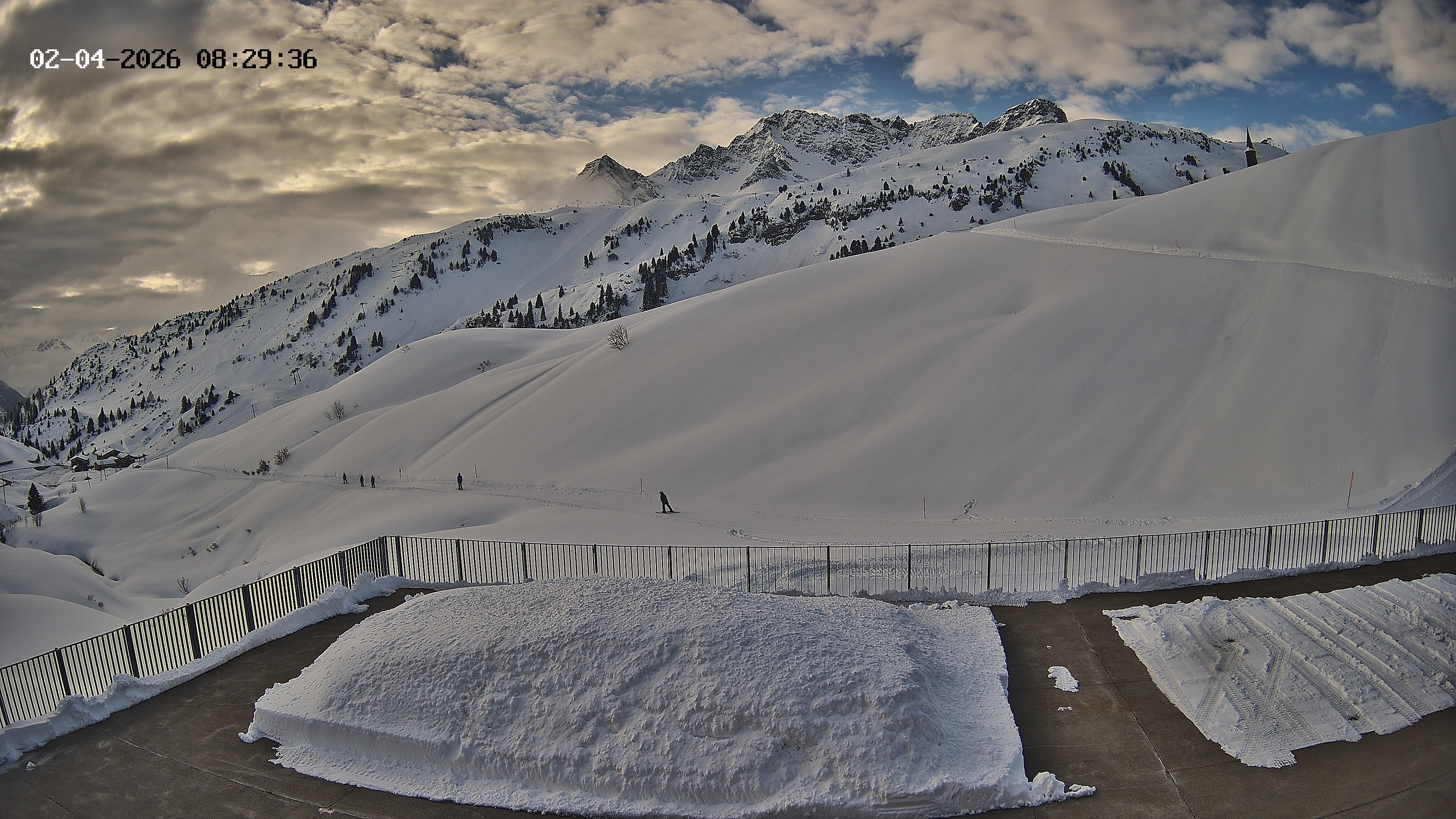 Archiv Foto Webcam Hotel Adler in Warth