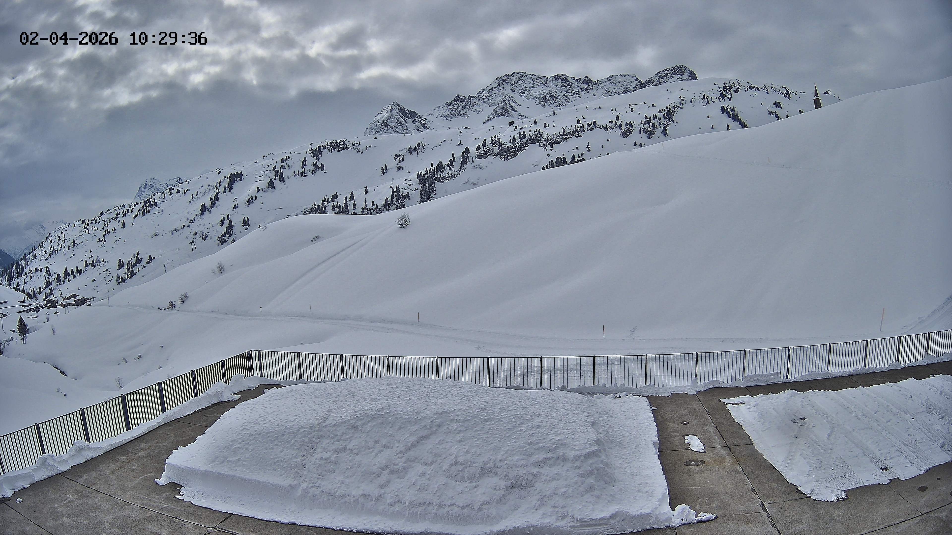 Archiv Foto Webcam Hotel Adler in Warth